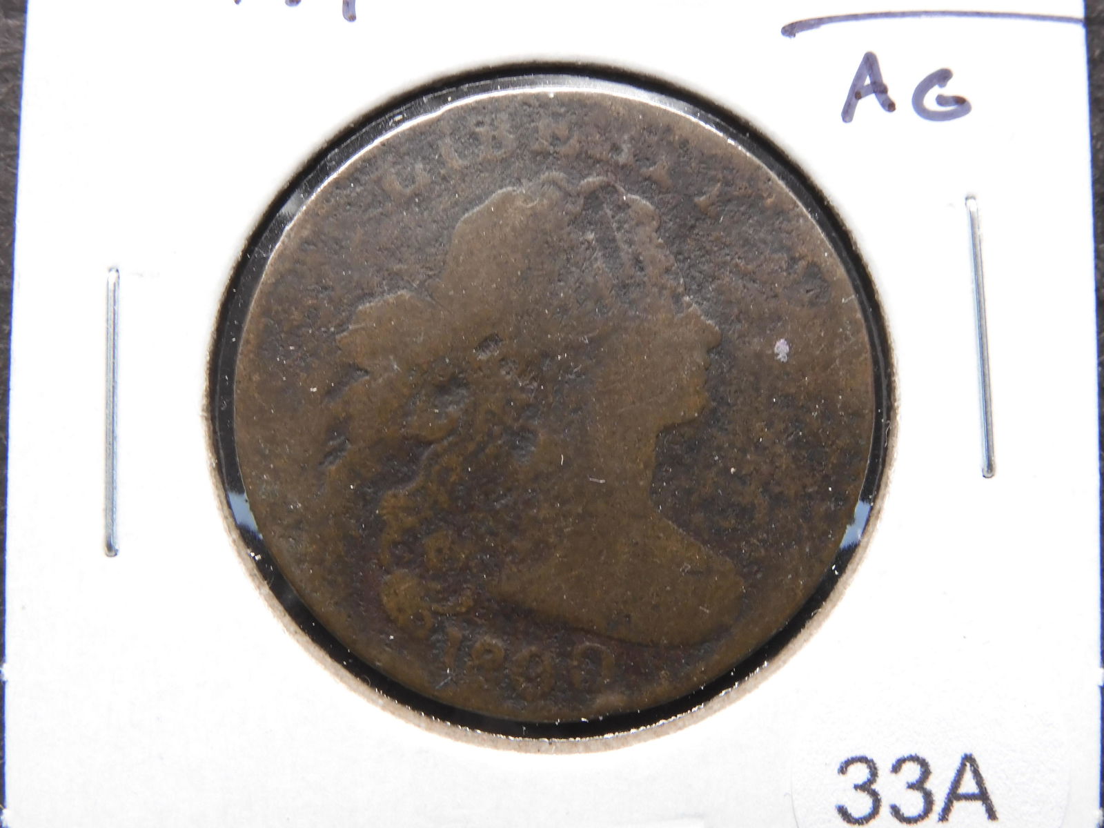 1800/79 Large Cent.  AG. (1 of 3)