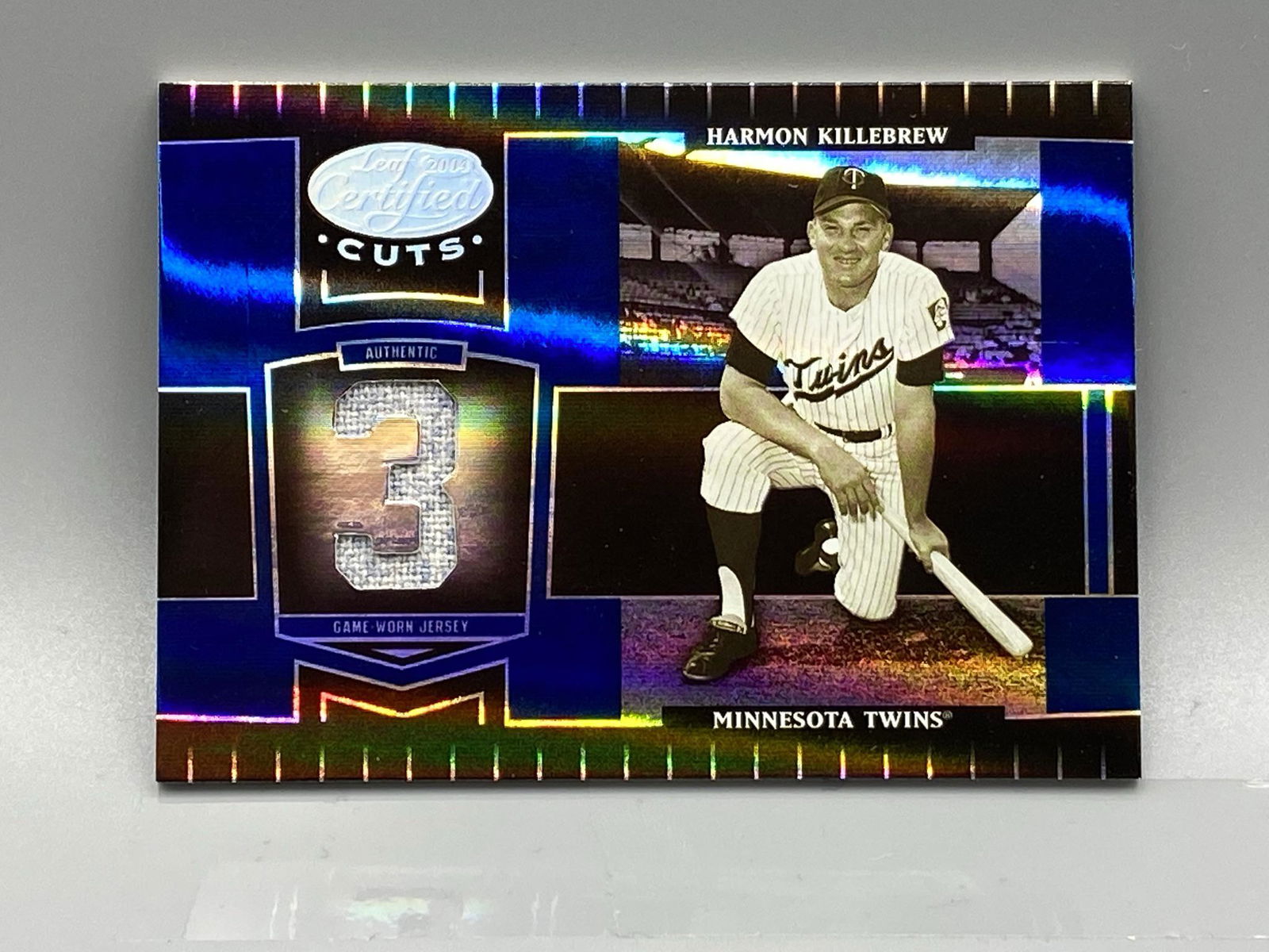 2004 Leaf Certified Cuts Harmon Killebrew Authentic (1 of 2)