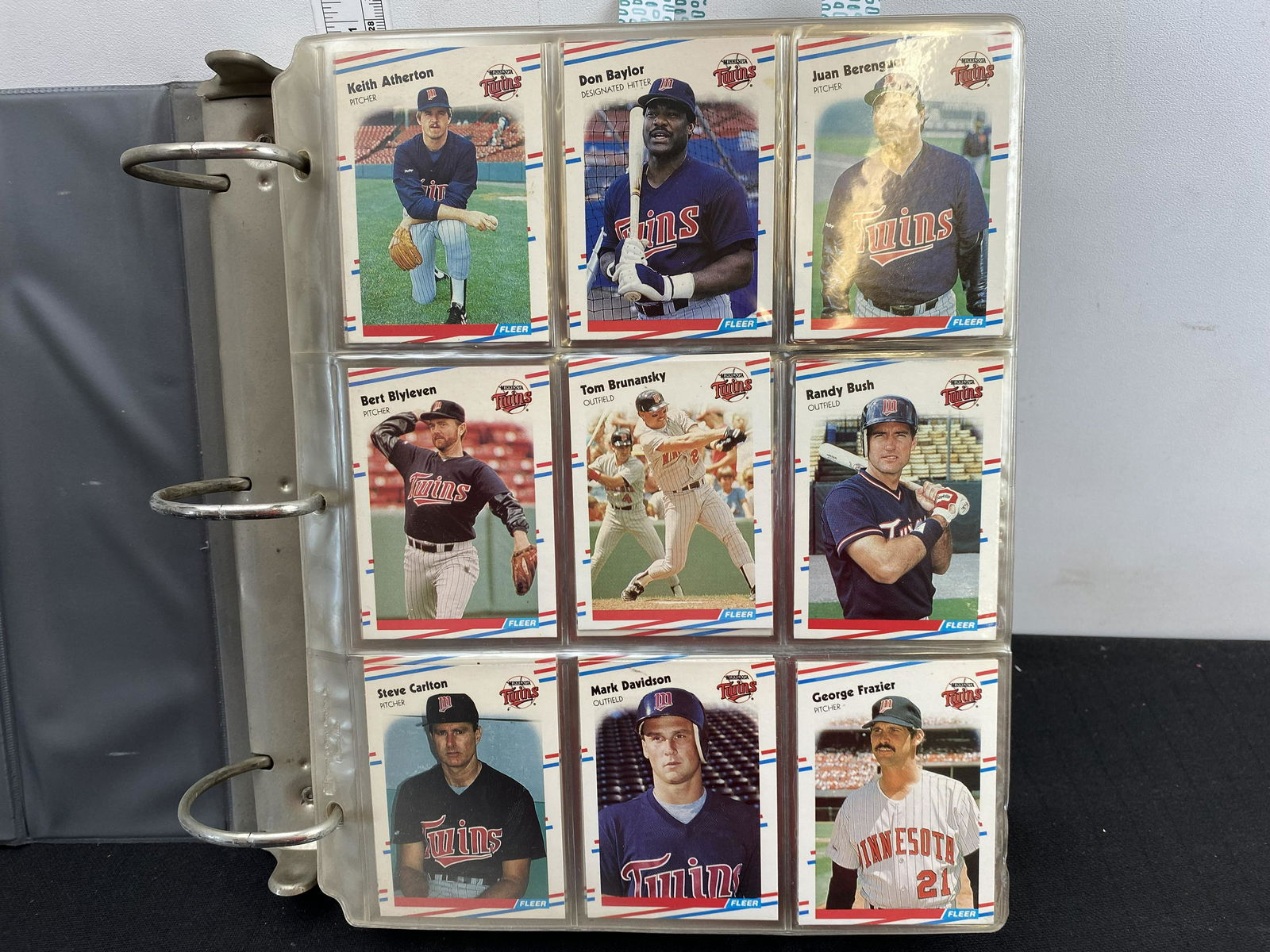 1988 Fleer Complete Set - Glavine RC (1 of 5)