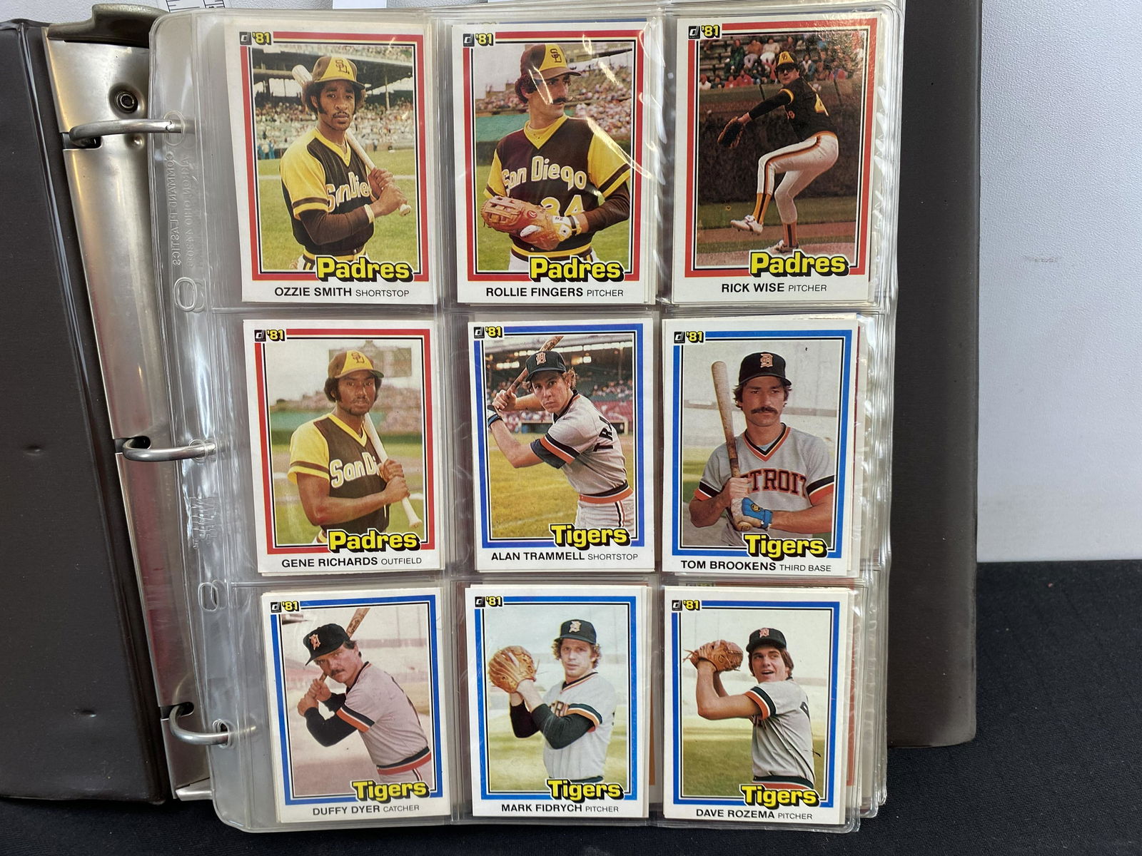 1981 Donruss Complete Set - Tim Raines RC (1 of 6)