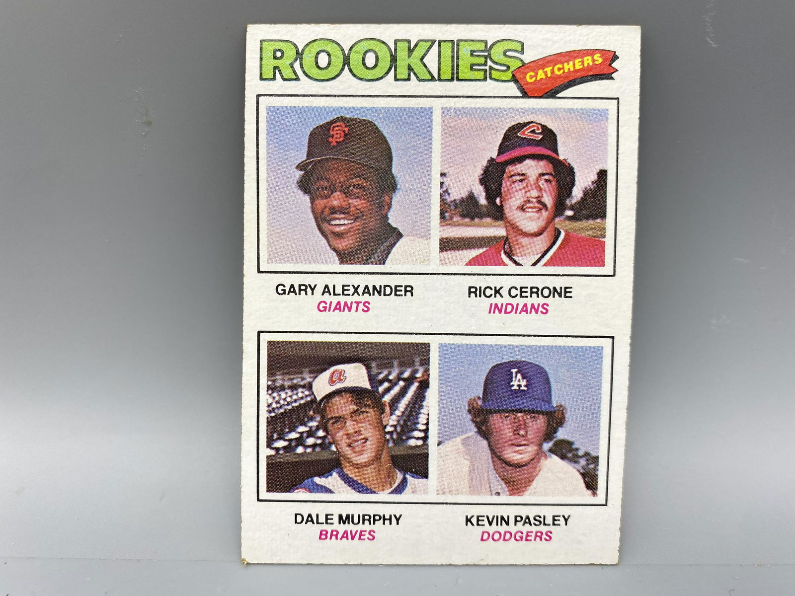 1977 Topps Dale Murphy RC #476 (1 of 2)