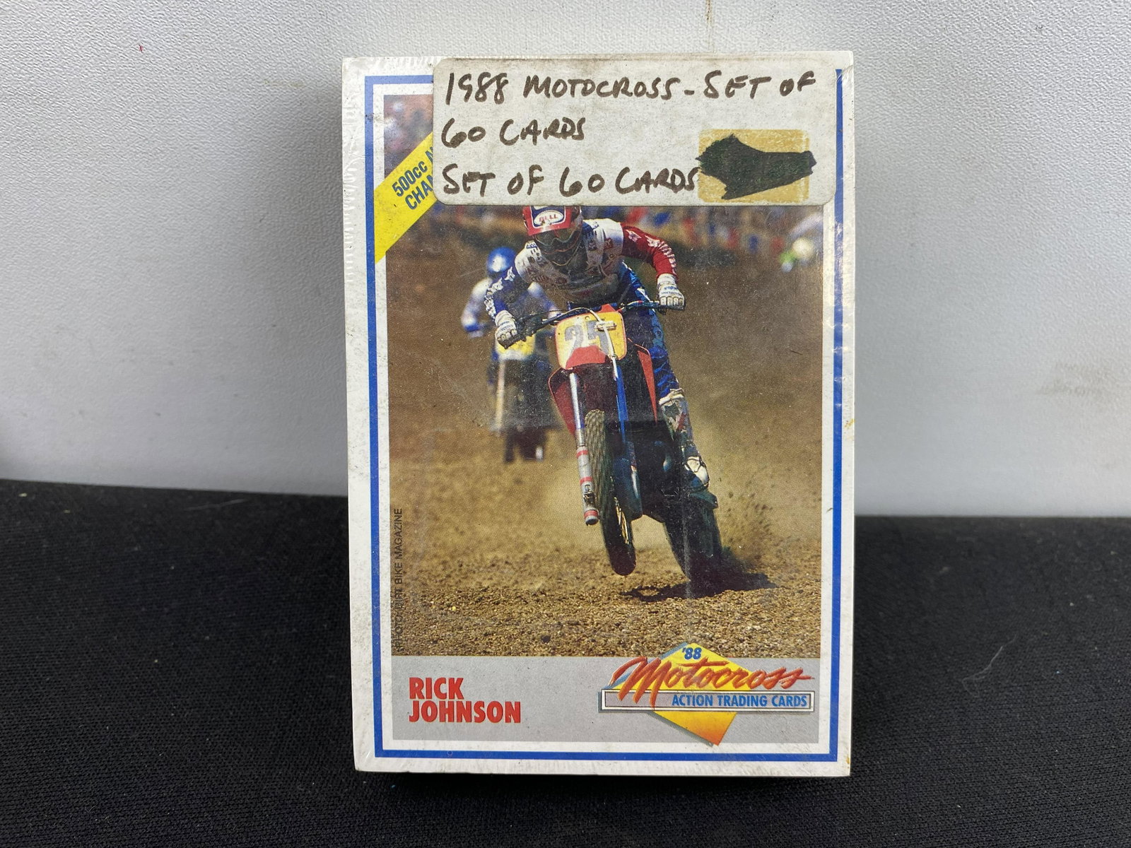 1988 Motocross Action Set of 60 Cards - Rick Johnson: 1988 Motocross Action Set of 60 Cards - Rick Johnson