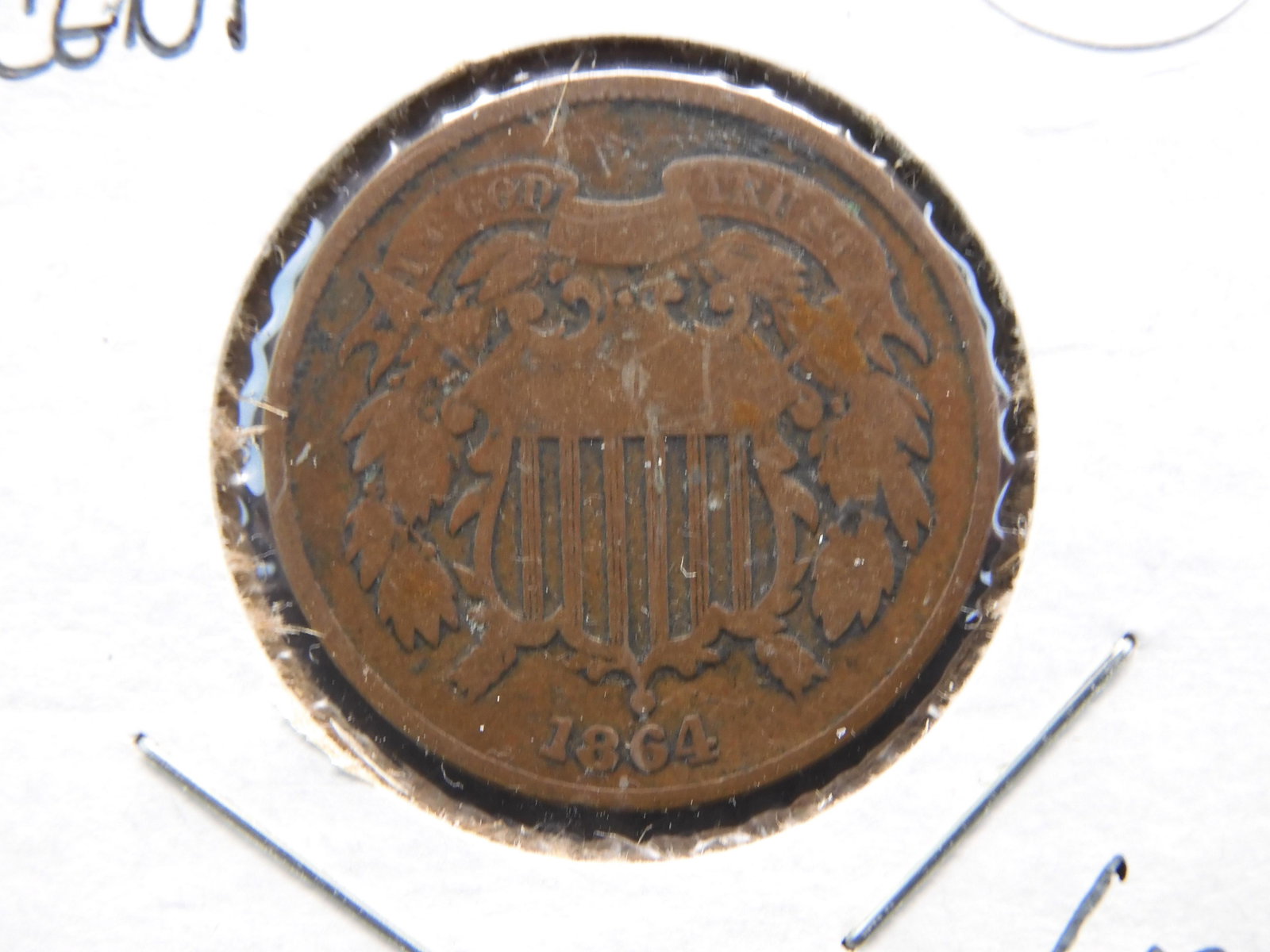 1864 US 2c. Civil War Year: 1864 US 2c. Civil War Year