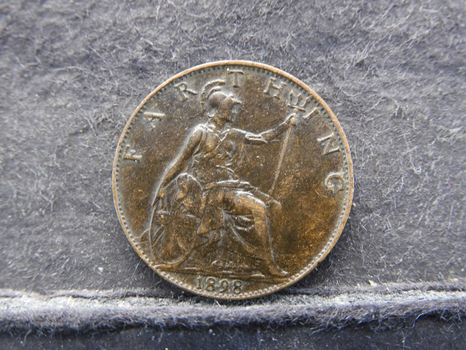 1898 Great Britain One Farthing High Grade (1 of 2)