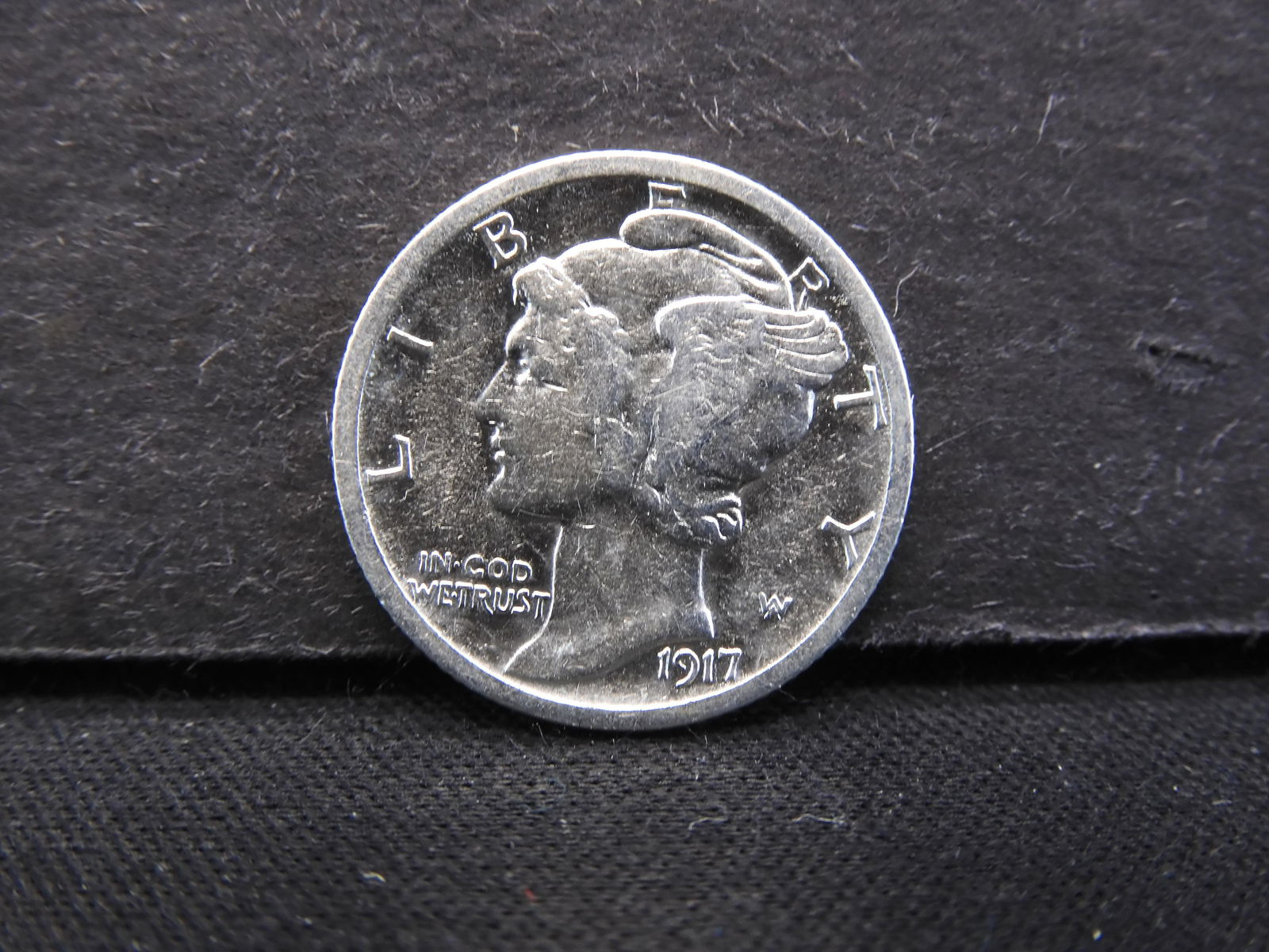 1917-S Mercury Dime Better Grade (1 of 2)