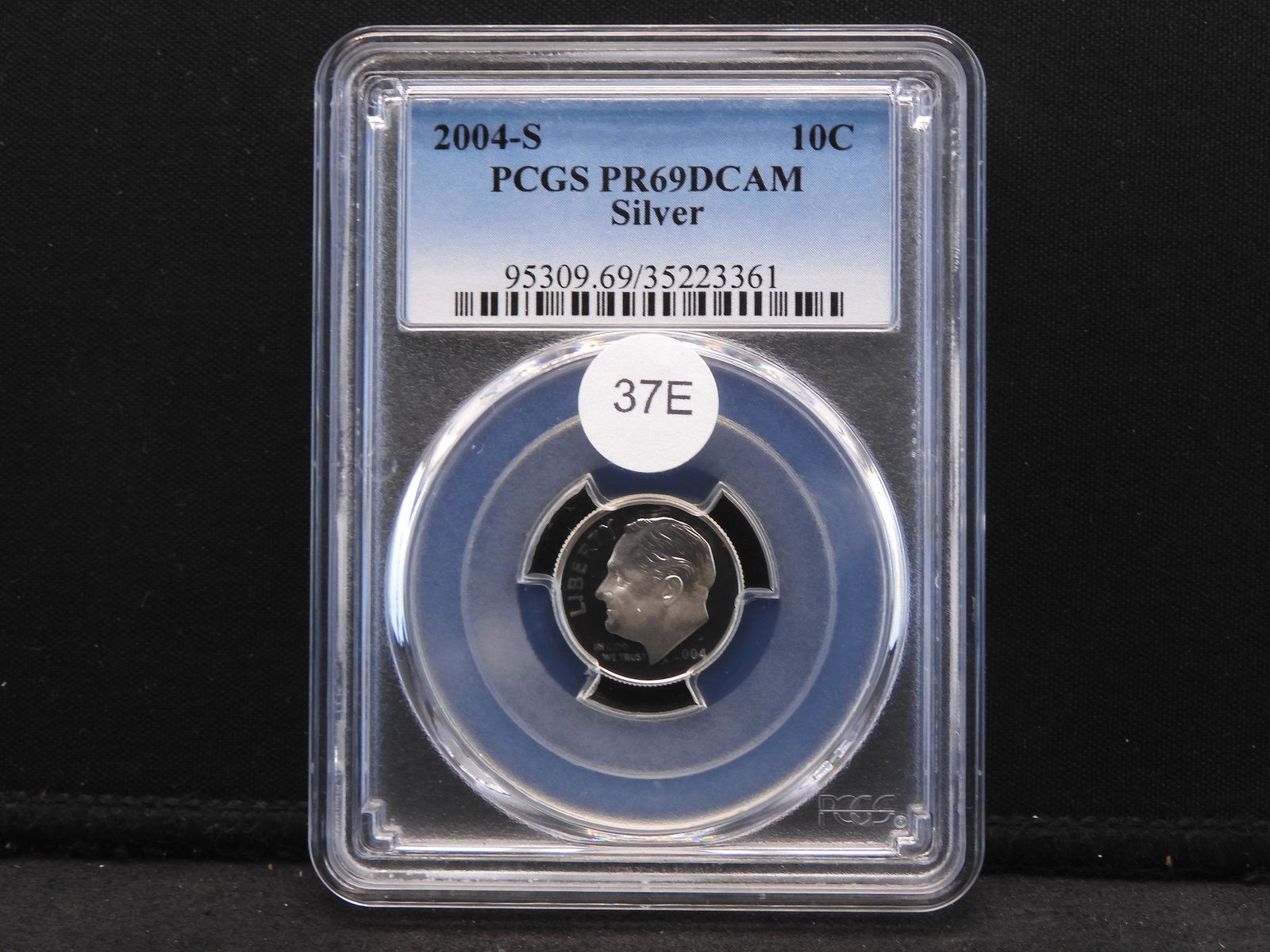 2004-S Roosevelt Dime PCGS PR69DCAM  90% Silver (1 of 4)