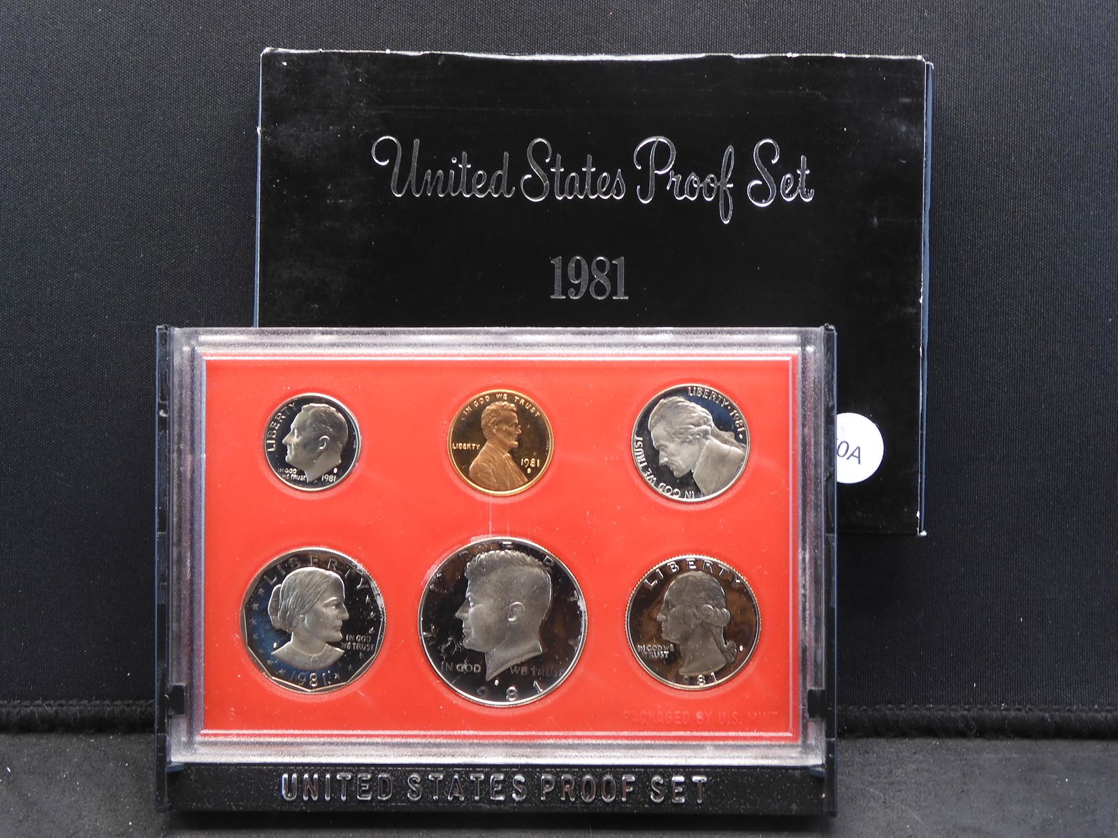 (6) Coin 1981-S Clad Proof Set in original box. (1 of 3)