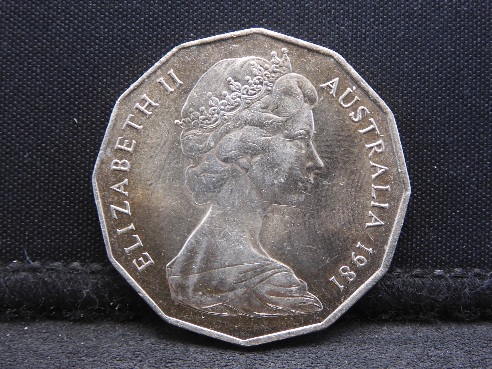 1981 Australia 50 Cents - H.R.H. Prince of Wales & Lady: 1981 Australia 50 Cents - H.R.H. Prince of Wales & Lady Diana Spencer Commemorative