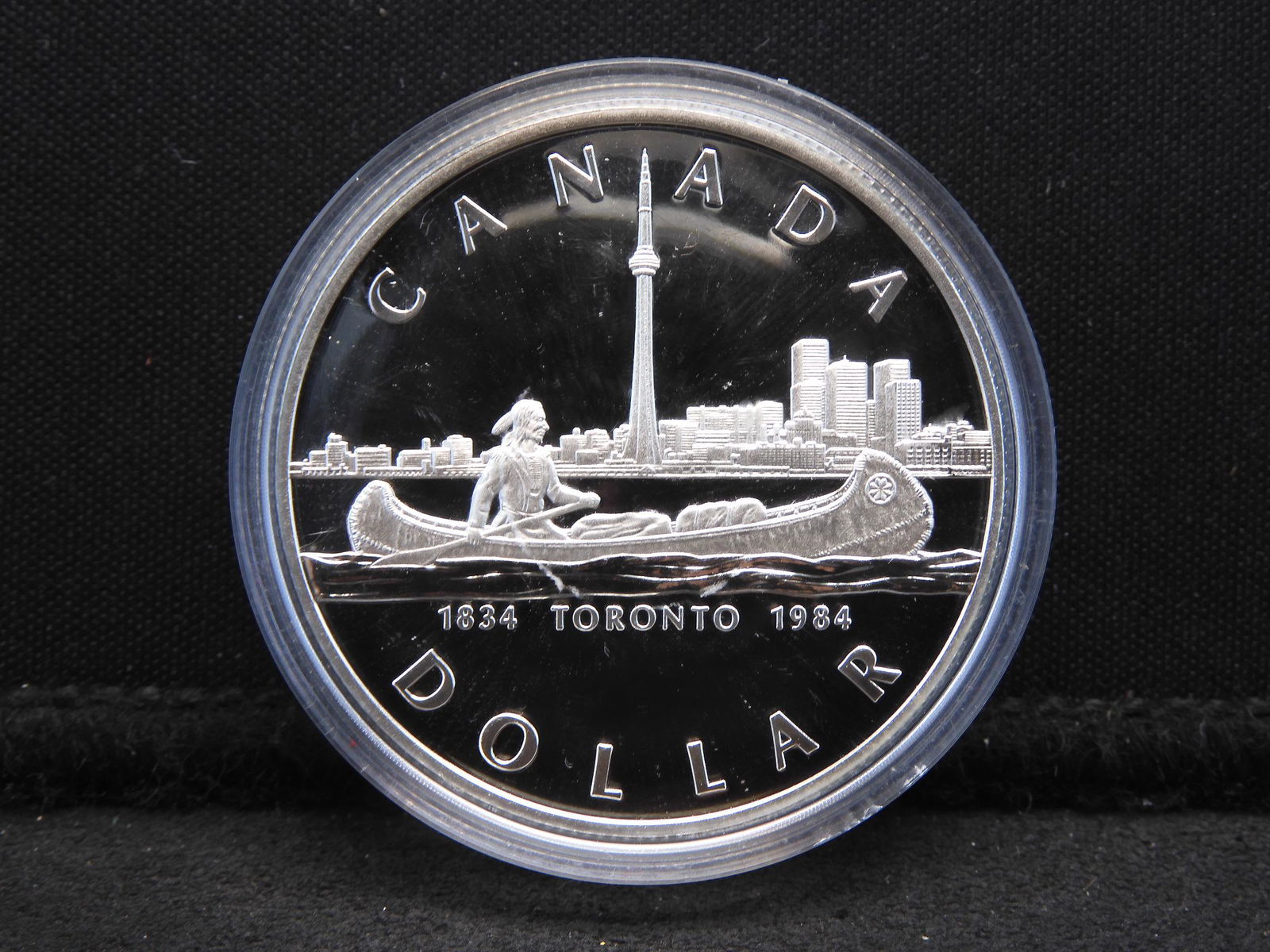 1984 Canada Silver Dollar - Toronto (1 of 2)
