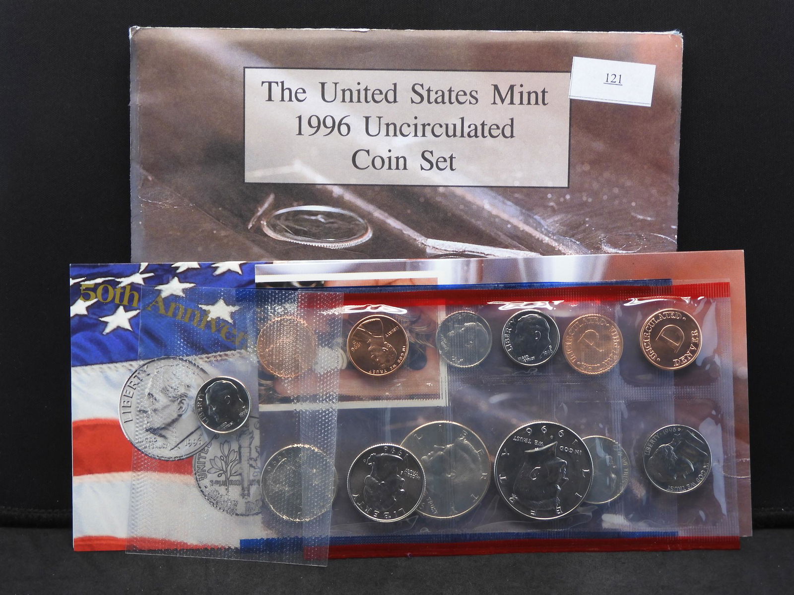 1996 U.S. Uncirculated P & D Mint Set w/ Roosevelt "W" (1 of 9)