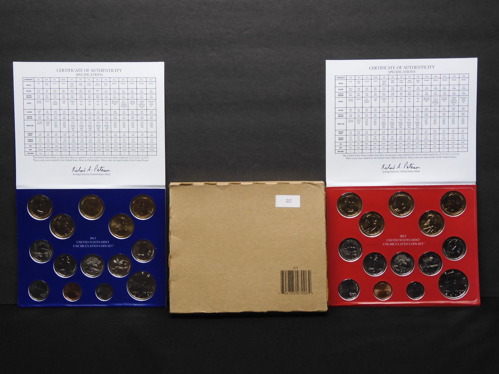 2013 U.S. Uncirculated P & D Mint Set OGP (1 of 7)