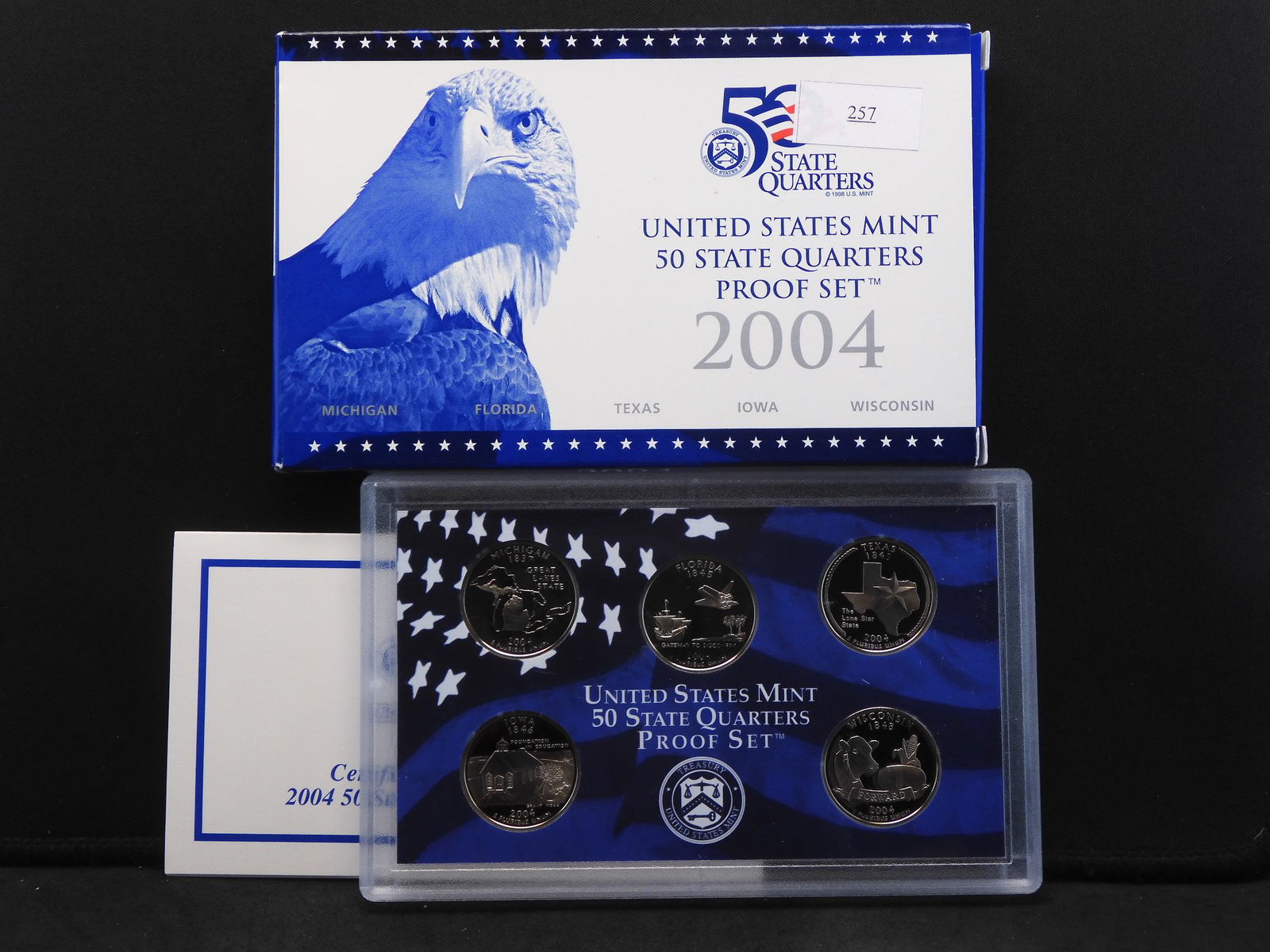 2004-S U.S. Statehood 5 Quarter Set OGP (1 of 4)