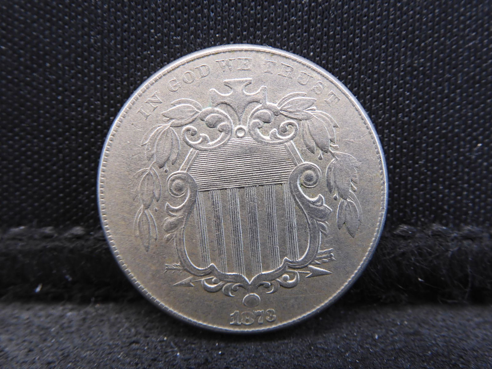 1873 Shield Nickel - No Rays (1 of 2)