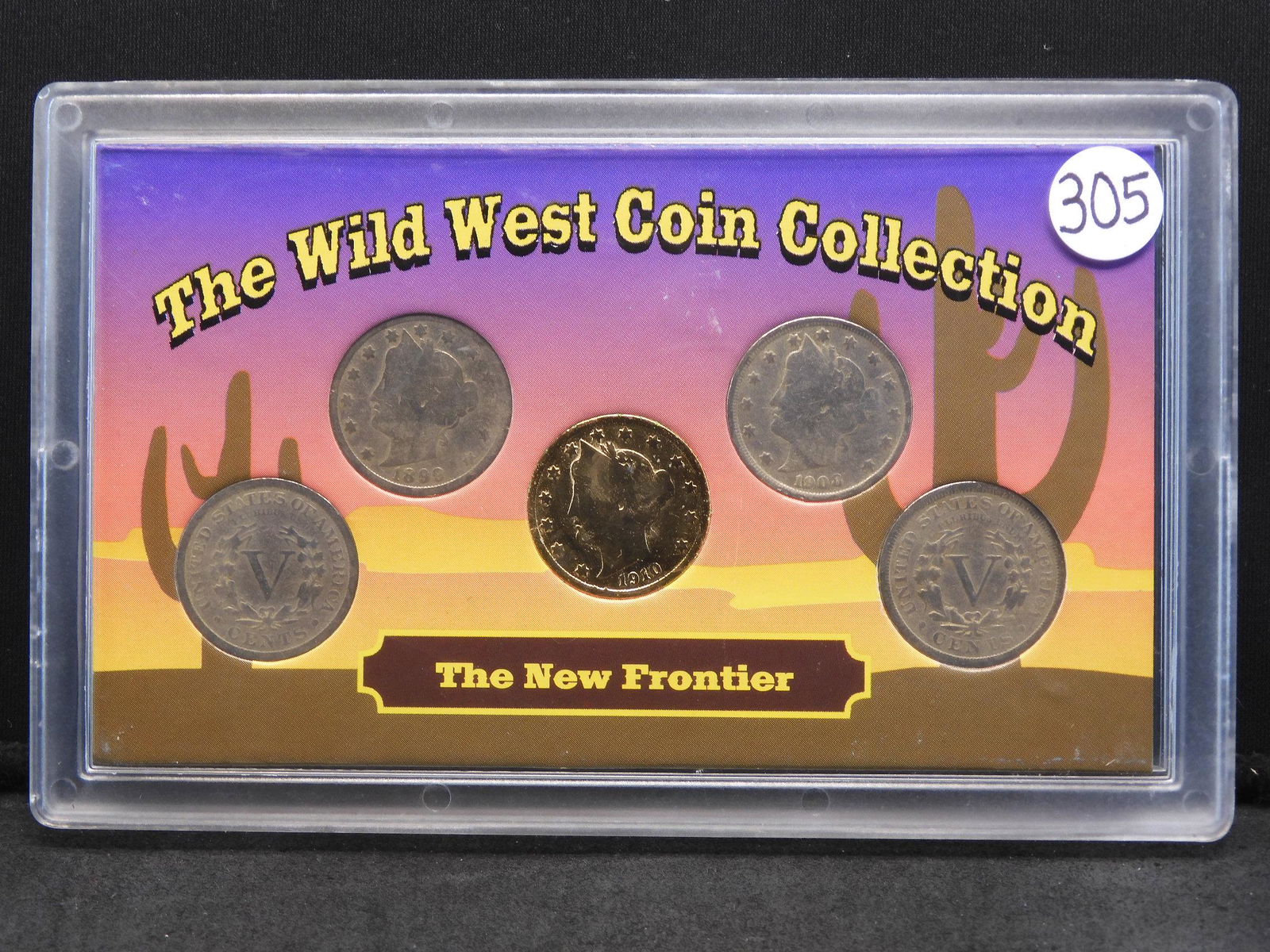 The Wild West Coin Collection - The New Frontier - 5 (1 of 6)