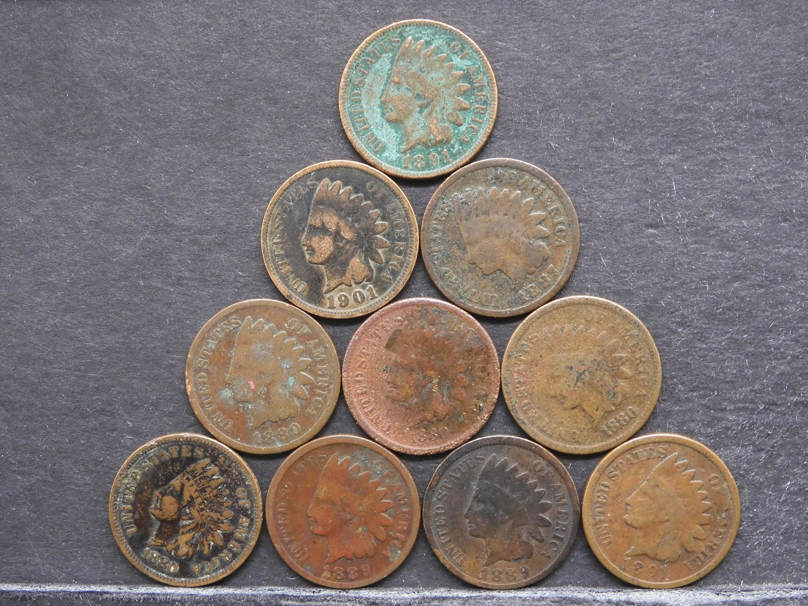 10 Indian Cents (1 of 2)