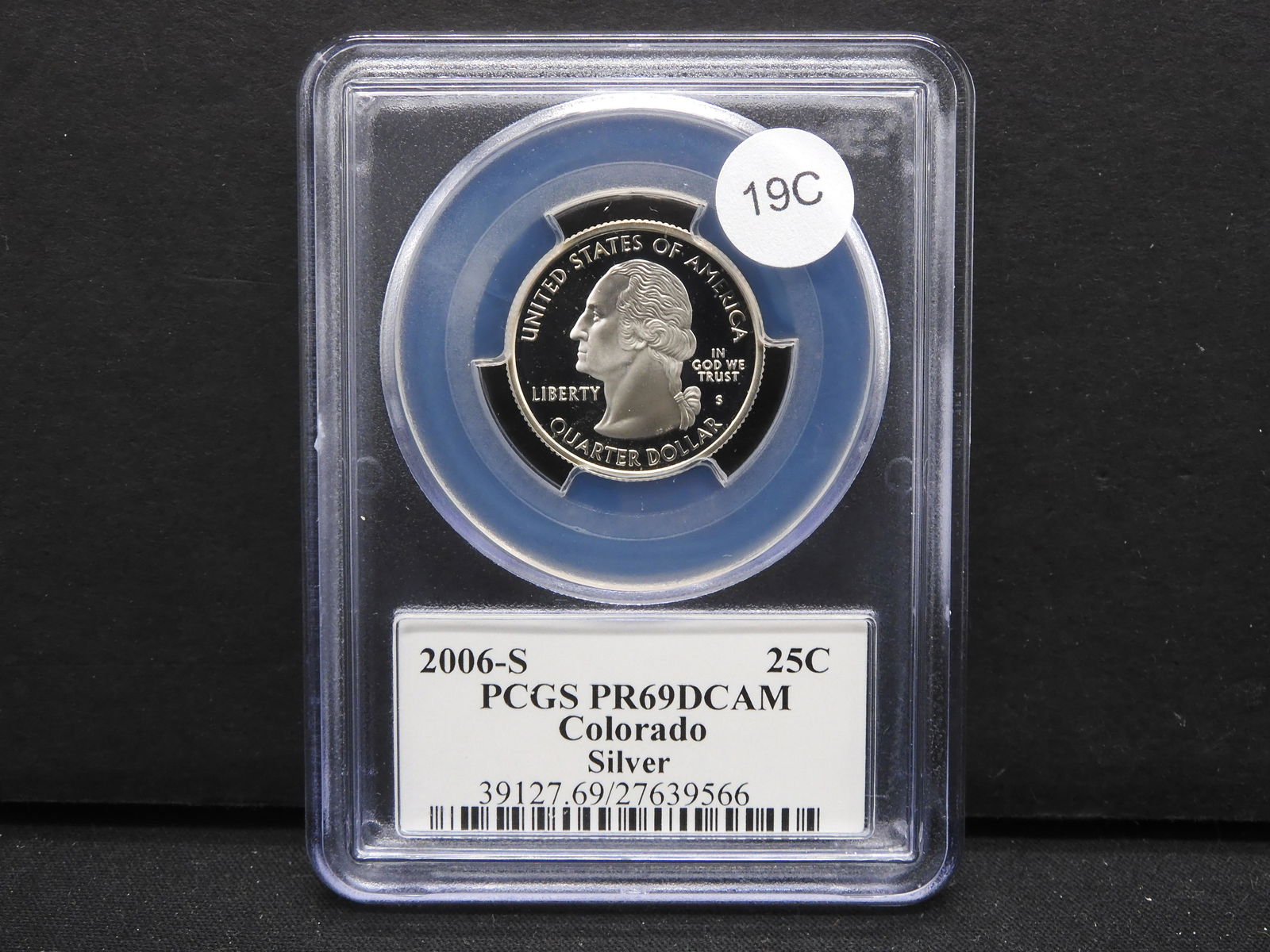 2006-S Washington Statehood 25c - Colorado.  PCGS PR69 (1 of 4)