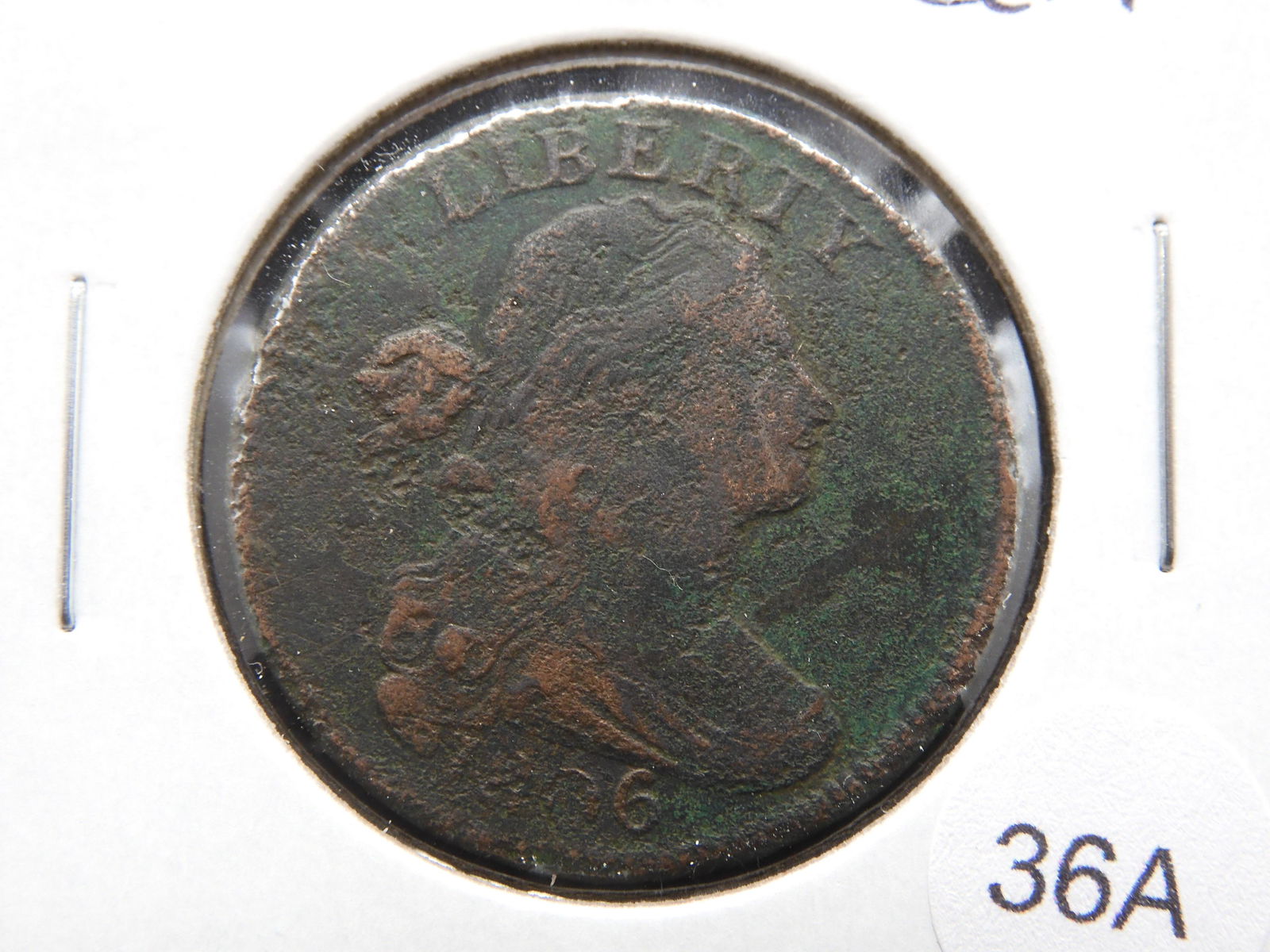 1806 Large Cent.  Fine Details.  Scarce. (1 of 3)
