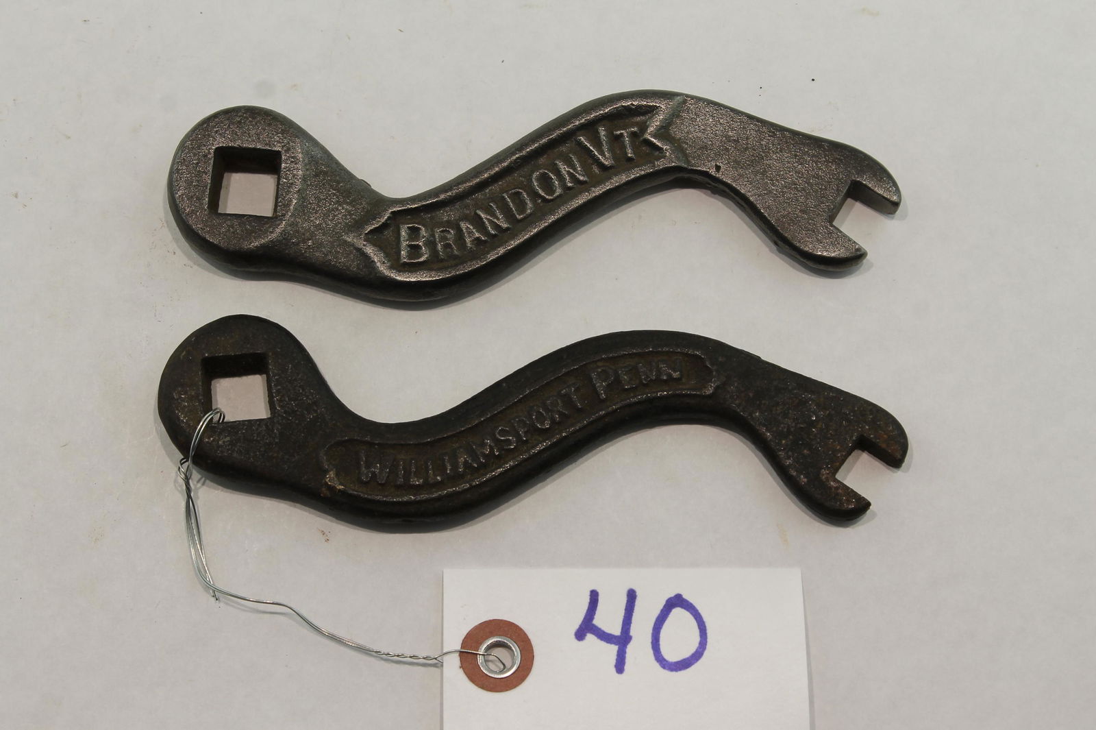 2 pc Lot Backus Wrenches (1 of 2)