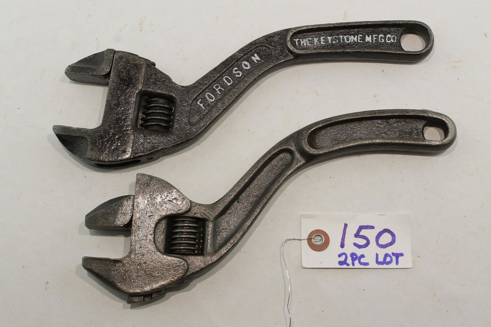 2 pc Lot Forson Adjustable Wrenches (1 of 2)