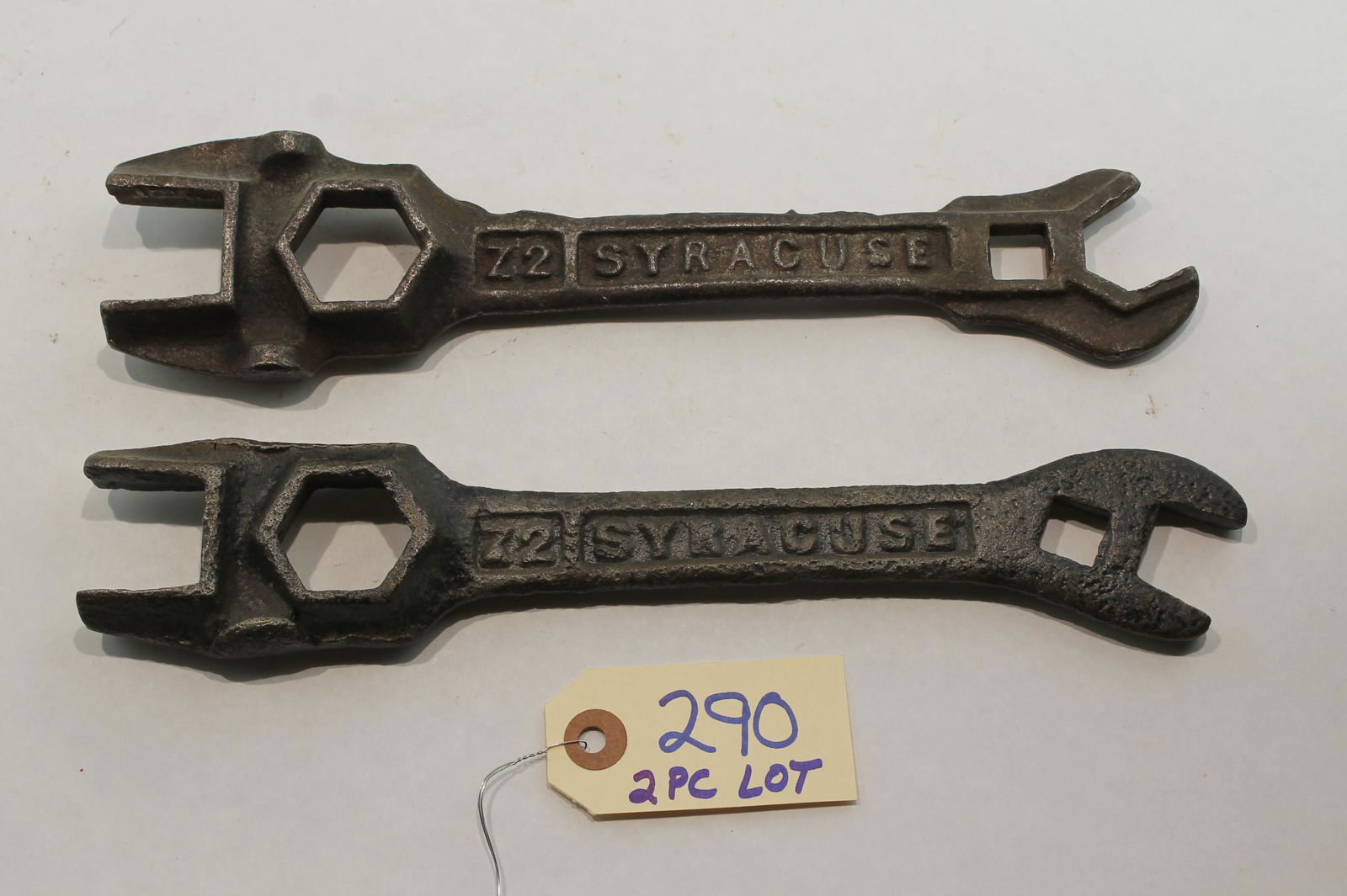 2 pc Lot Syracuse Wrench (Deere) (1 of 2)