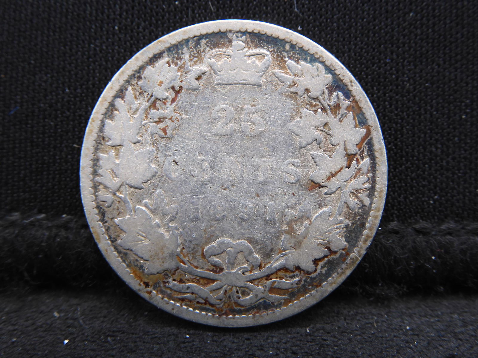 1891 Canada Quarter.  Very Scarce. (1 of 2)