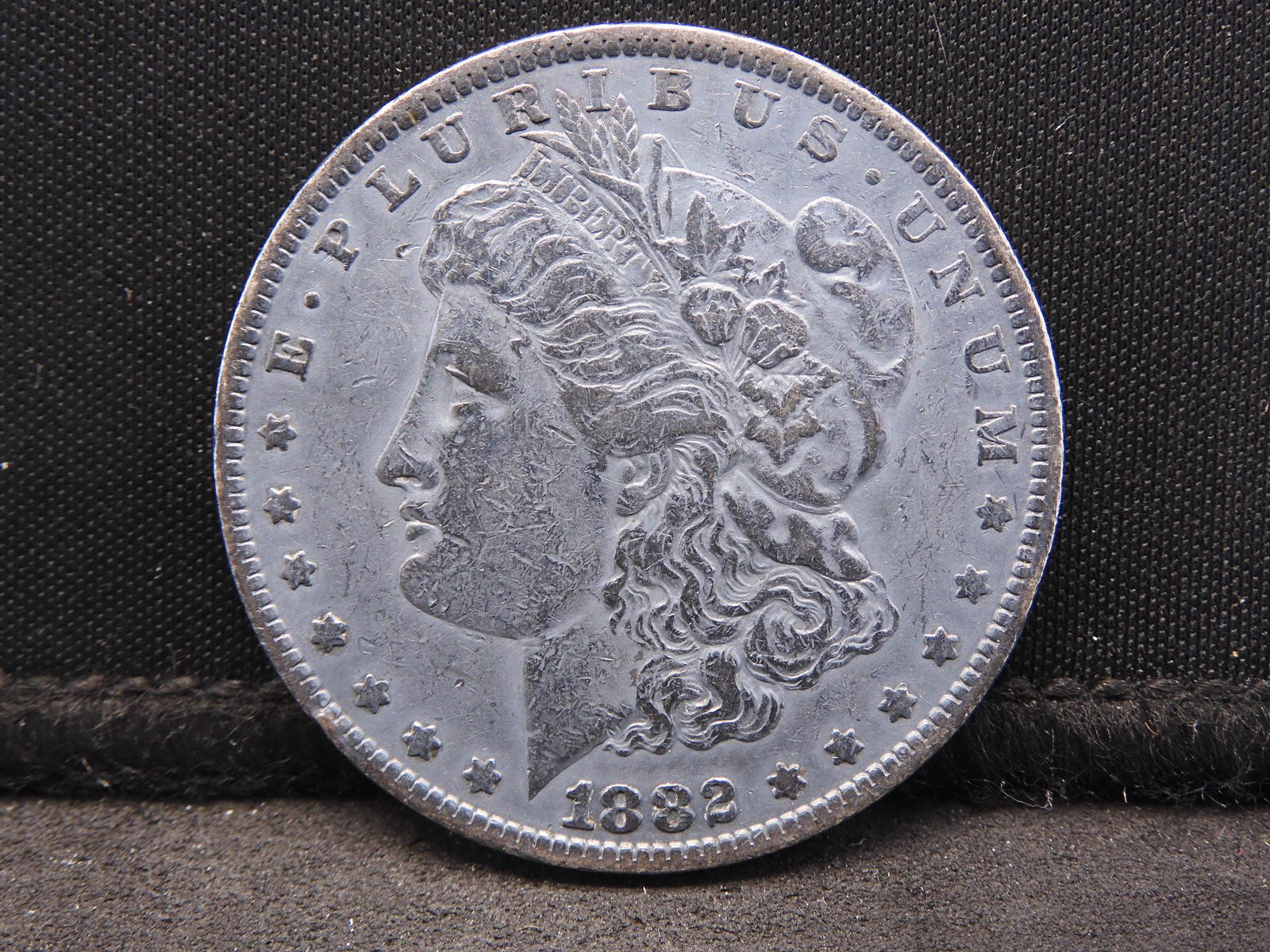 1882-O Toned  Morgan Silver Dollar - 90% Silver (1 of 2)