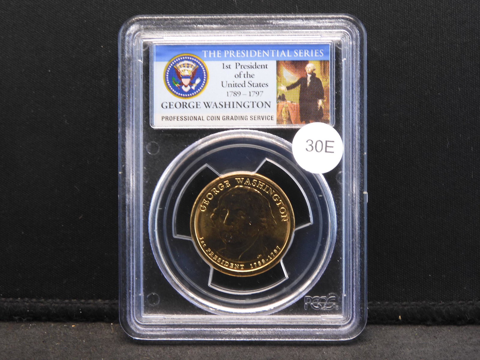 2007-D George Washington Dollar Fist Day of Issue PCGS: 2007-D George Washington Dollar Fist Day of Issue PCGS MS65