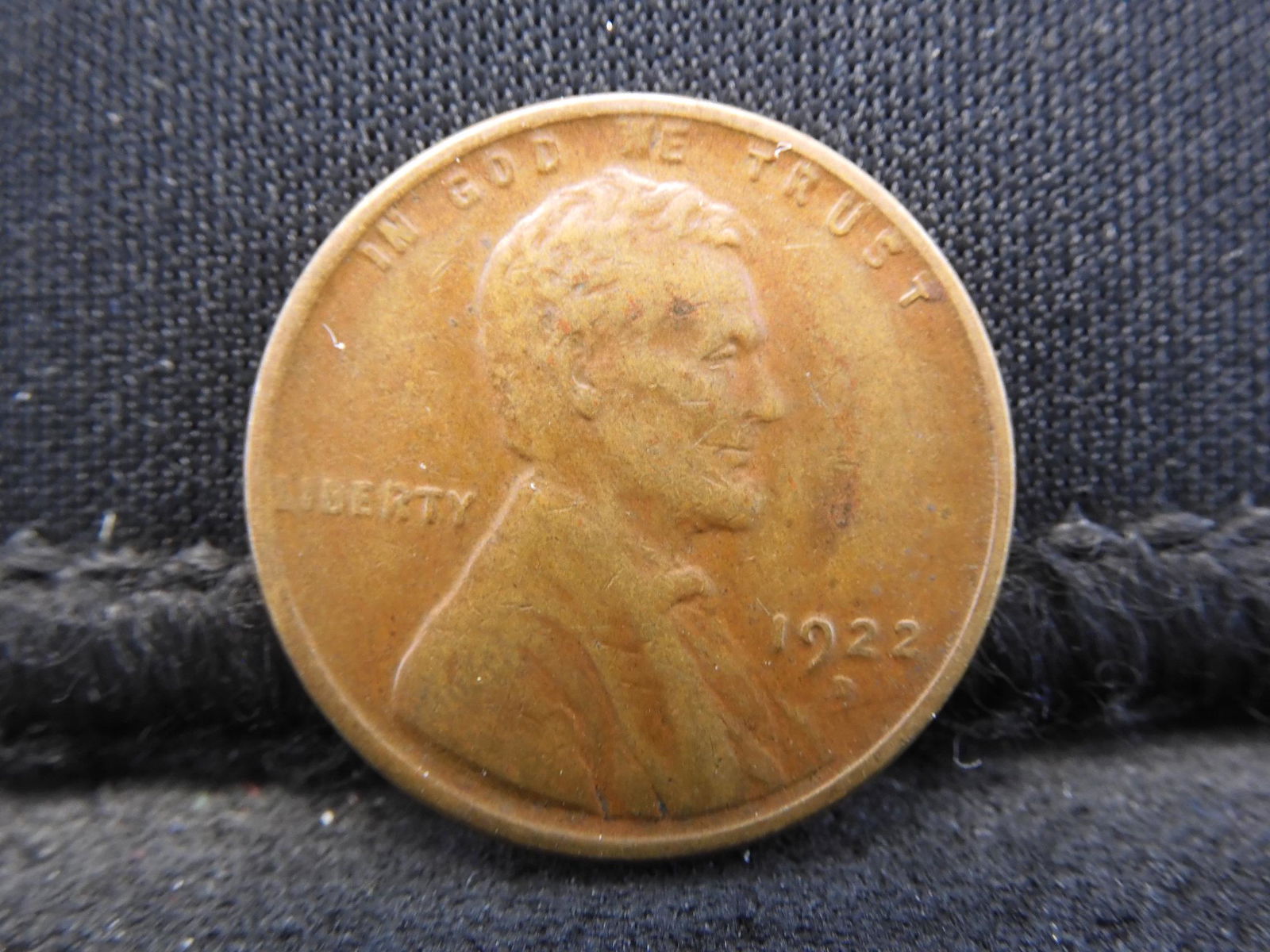 1922-D Lincoln Wheat Cent - Tough Date!! (1 of 2)