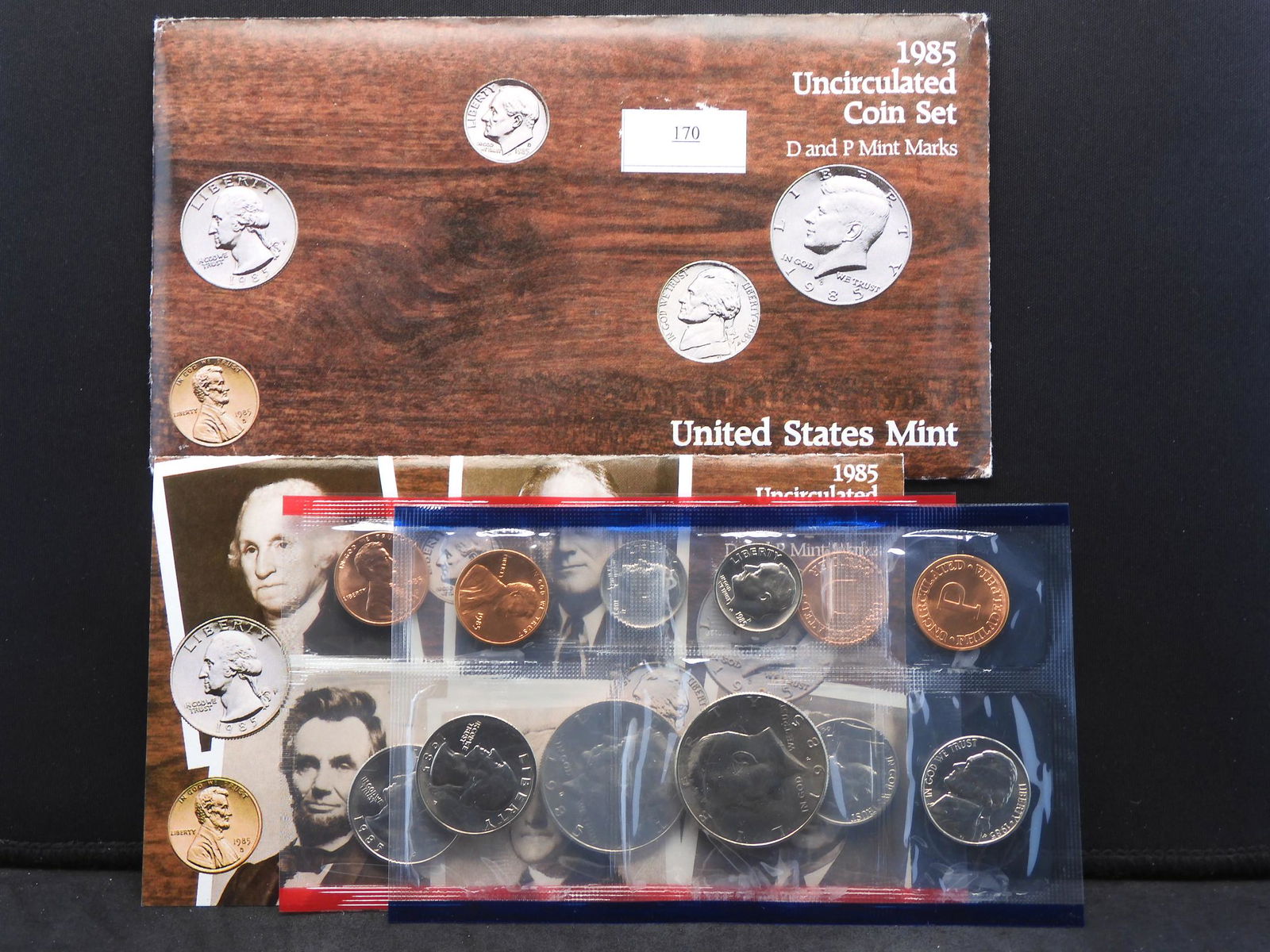 1985 U.S. Uncirculated P & D Mint Set OGP (1 of 6)