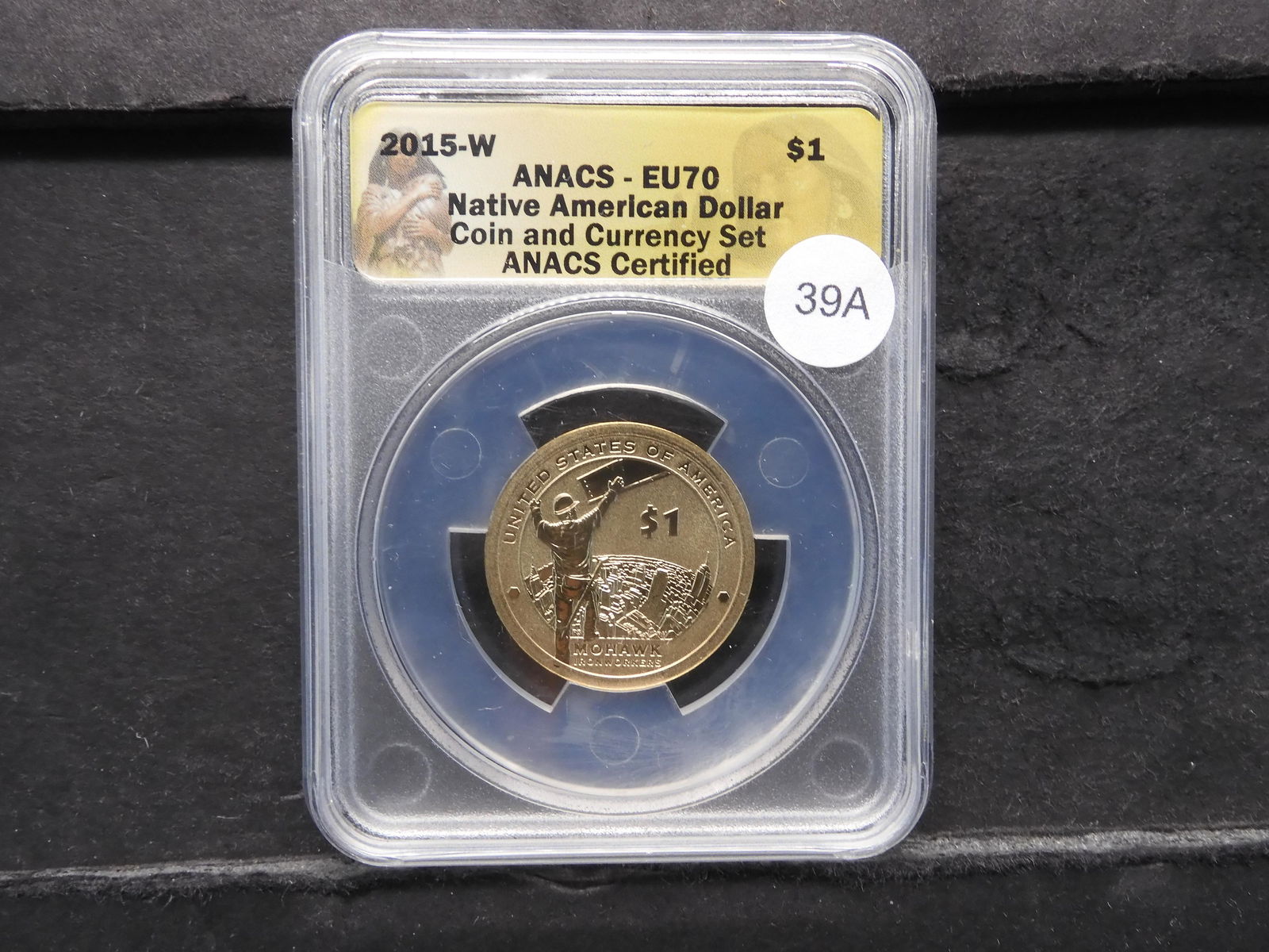 2015-W Native American Dollar 'Mohawk Ironworkers' (1 of 4)