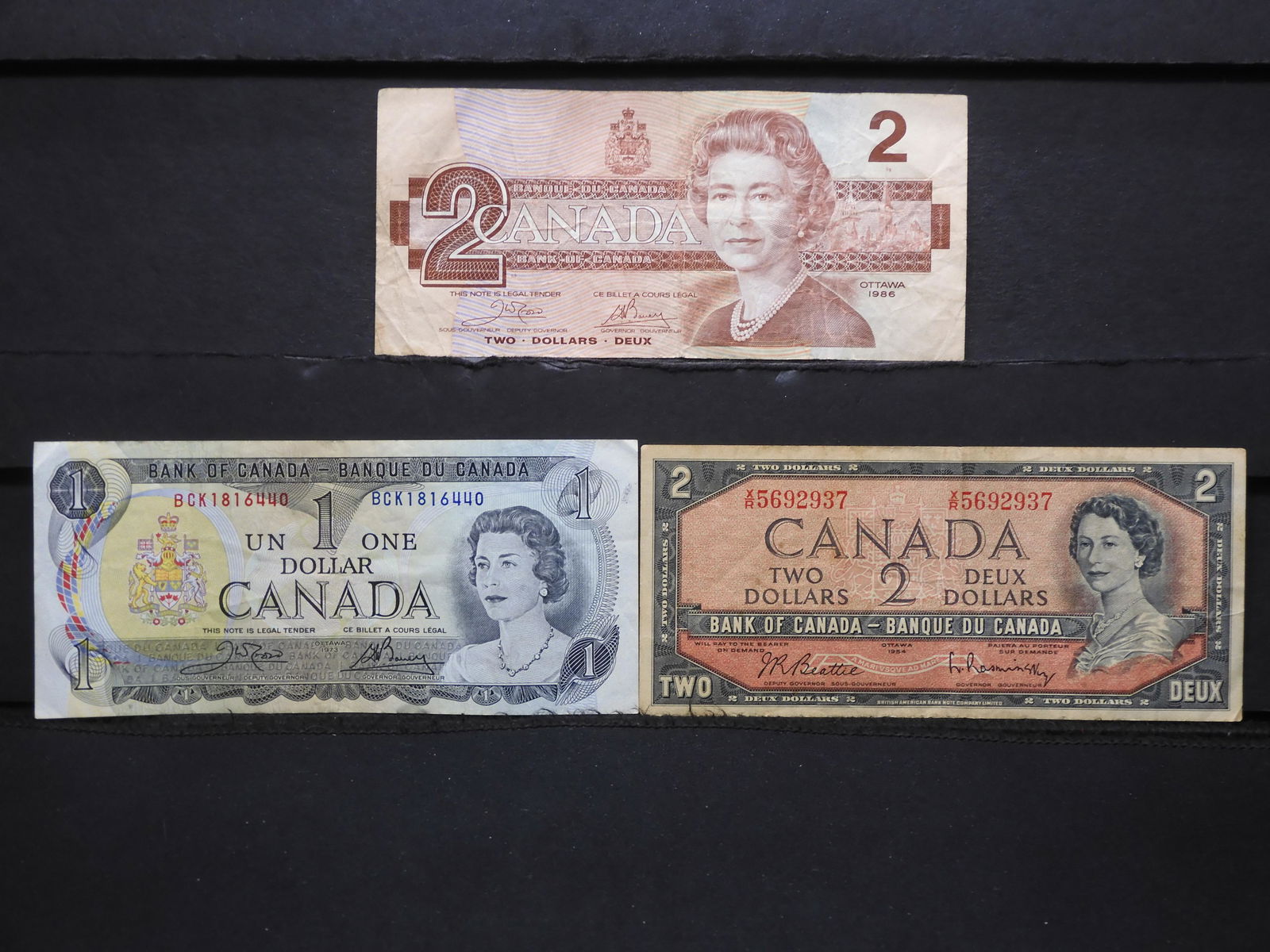 $5 Face Value Canada Currency. (1 of 5)