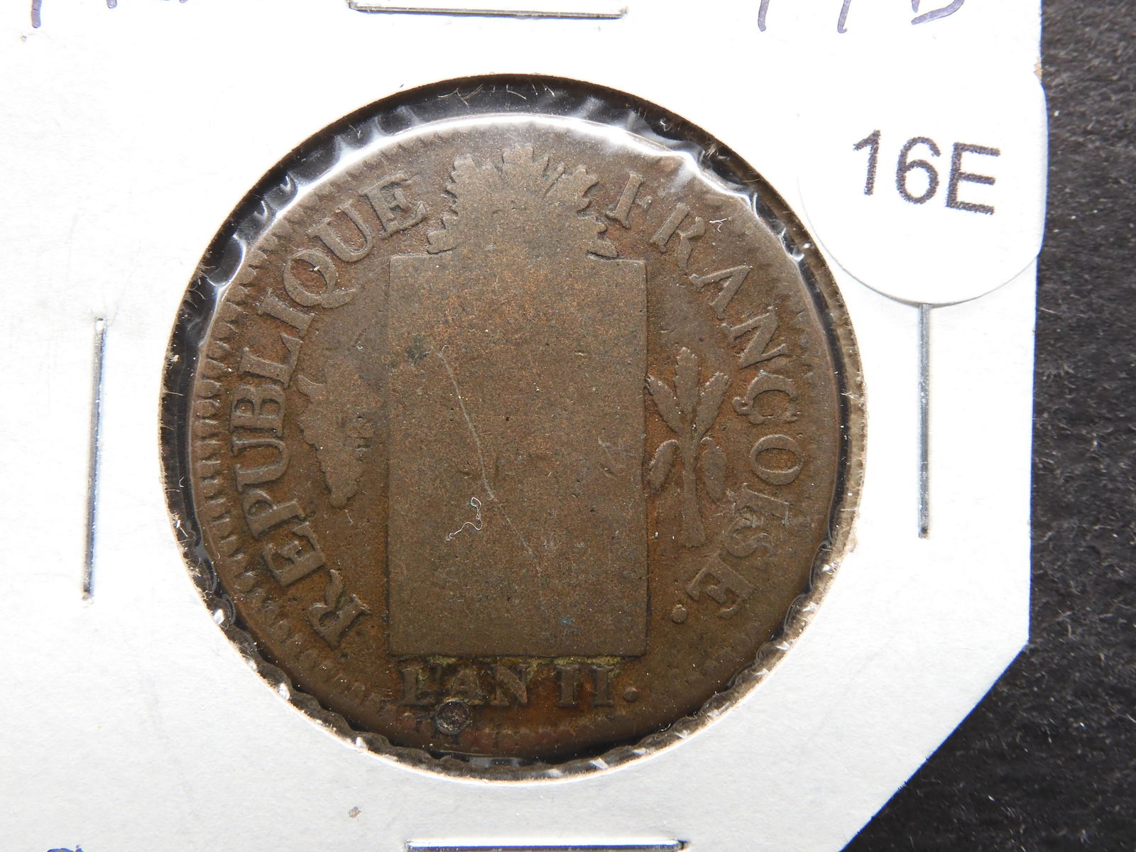 1793 France 1 Sol. (1 of 3)