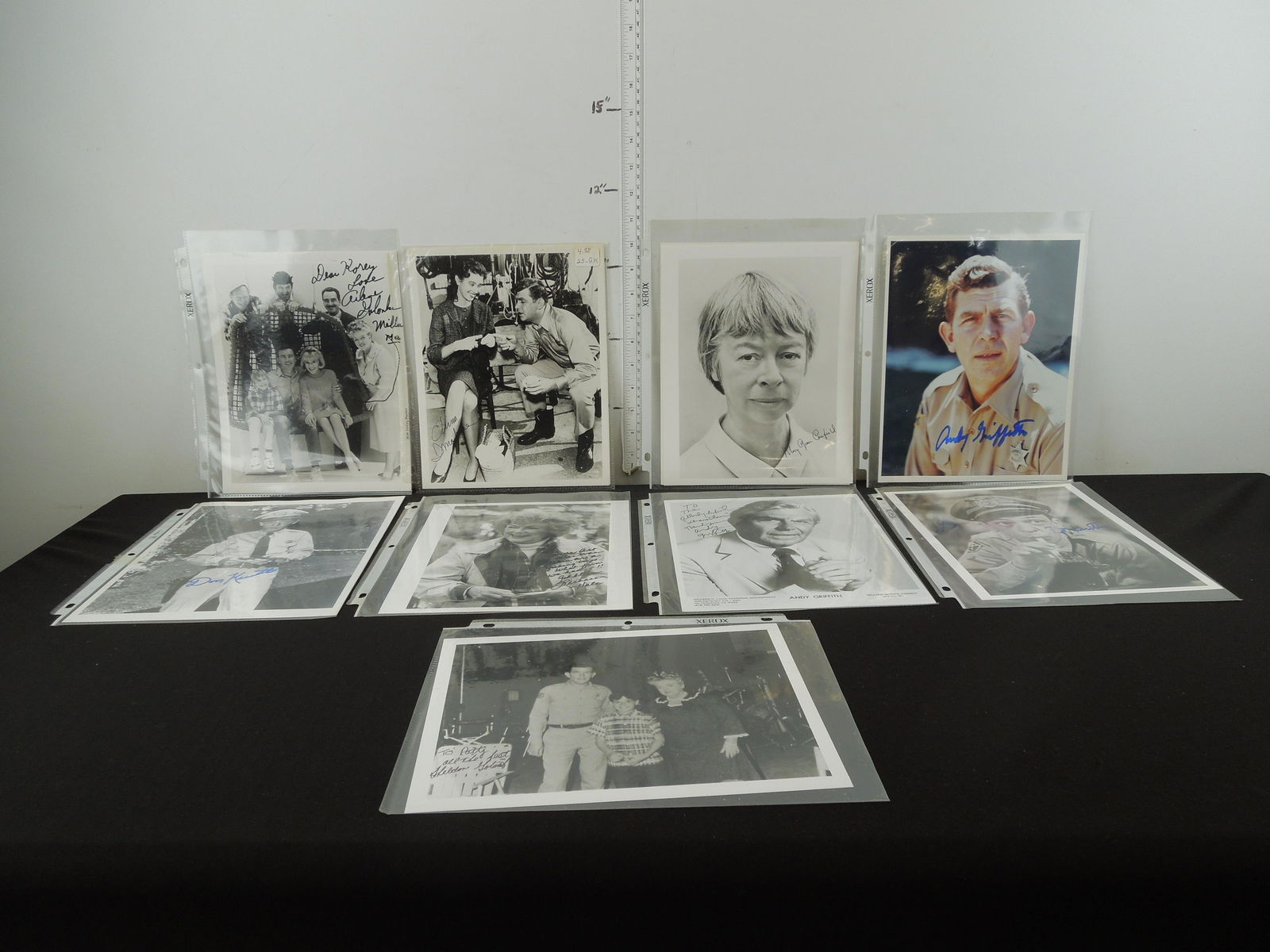 Autographed Pictures of Cast of Andy Griffith Show (1 of 6)