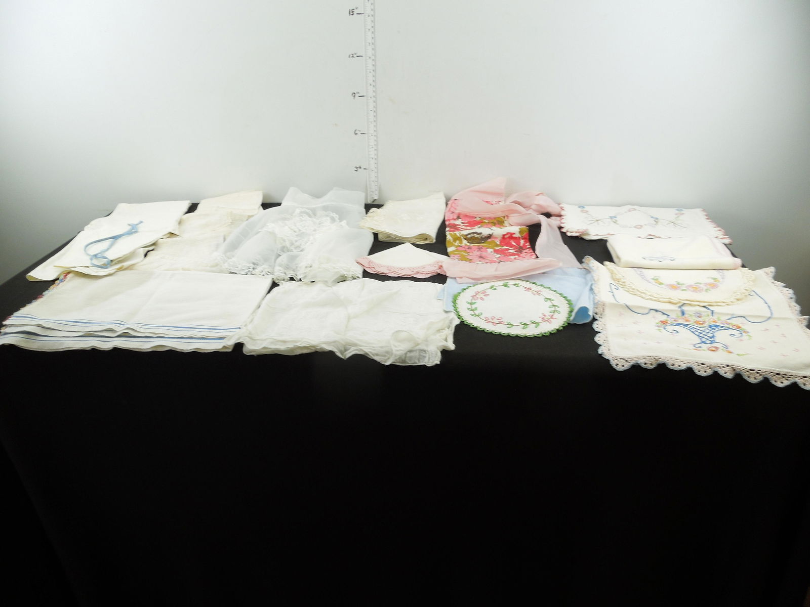 Vintage Embordered Doilies , Table runners, and Vintage: Vintage Embordered Doilies , Table runners, and Vintage Aprons