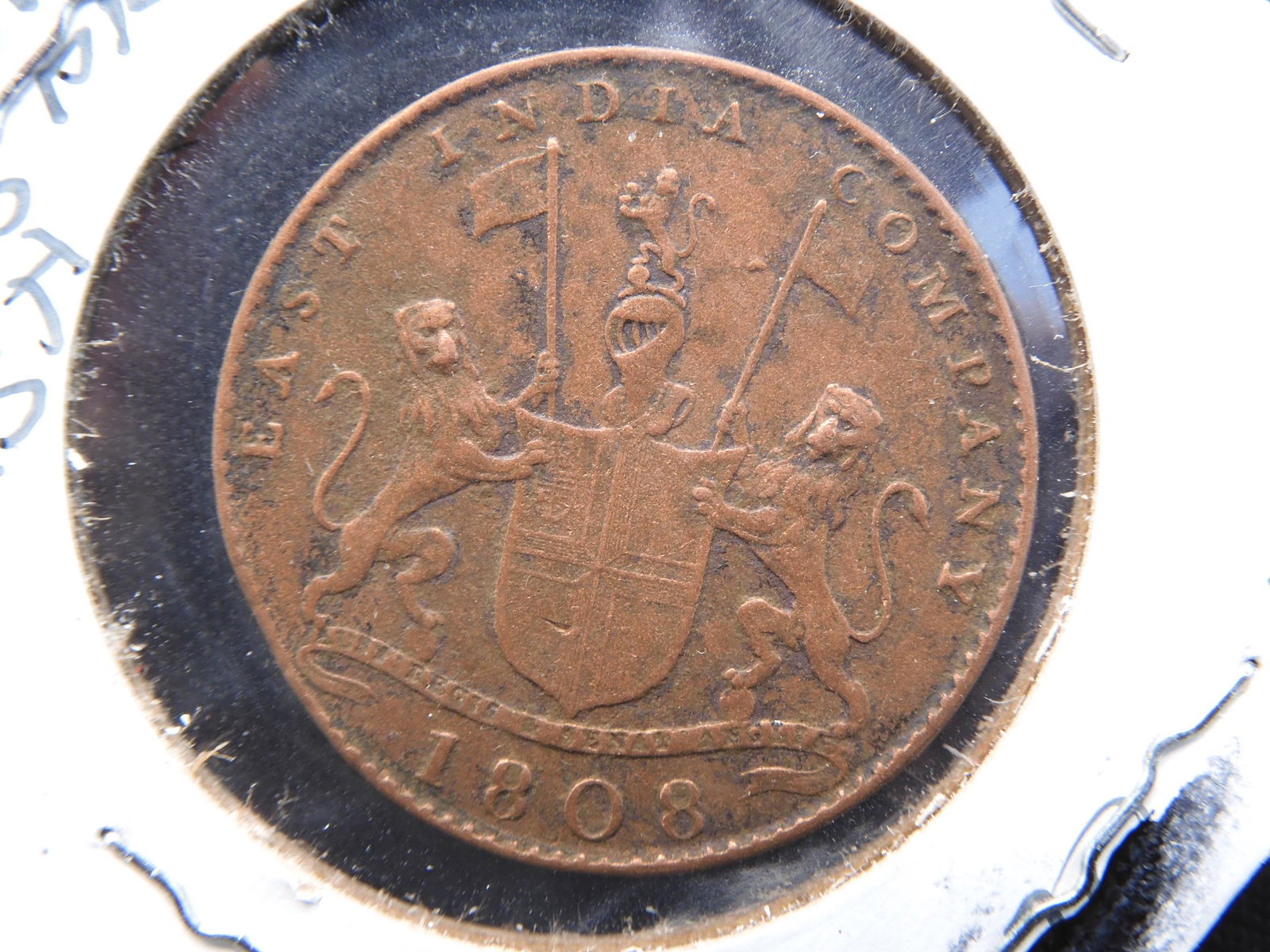 1808 -10 Cash From India: 1808 -10 Cash From India