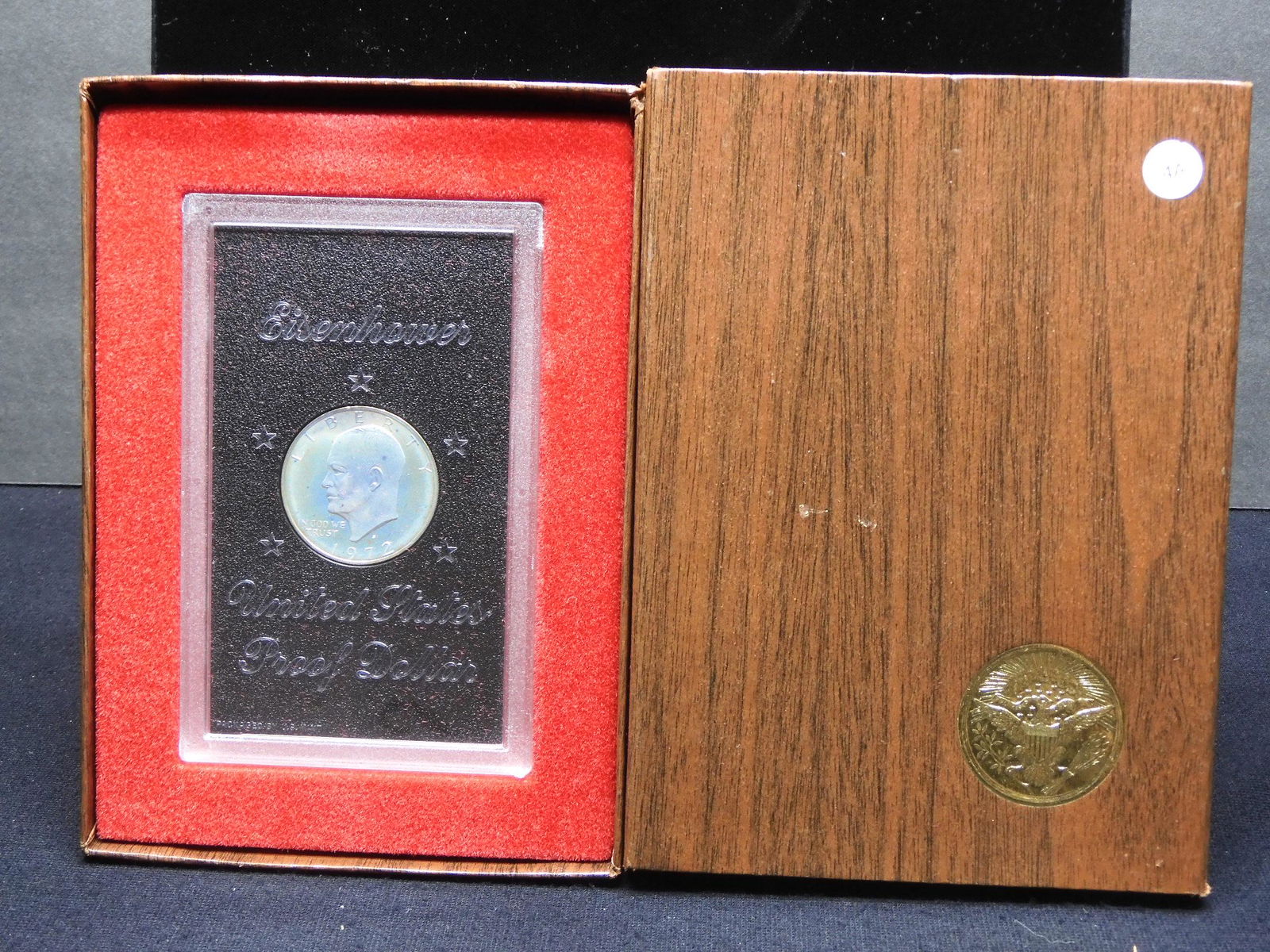 1972-S Eisenhower Dollar in GSA Like Plastic Case.  GEM (1 of 5)