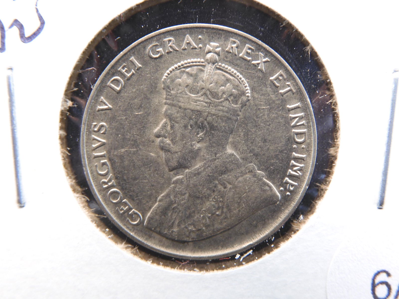 1924 Canada Nickel.  Choice AU with luster. (1 of 3)