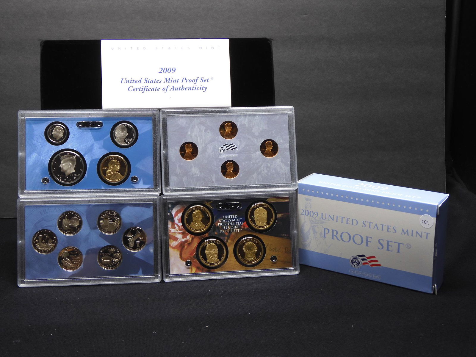 2009 United States 18-Coin Proof Set With Original (1 of 11)