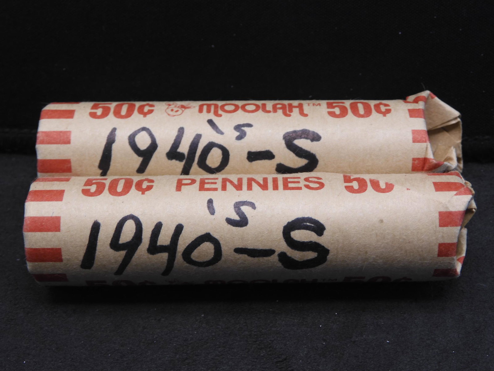 Lot of 100 - 1940's Mixed Lincoln Wheat Cents w/'S': Lot of 100 - 1940's Mixed Lincoln Wheat Cents w/'S' Mint