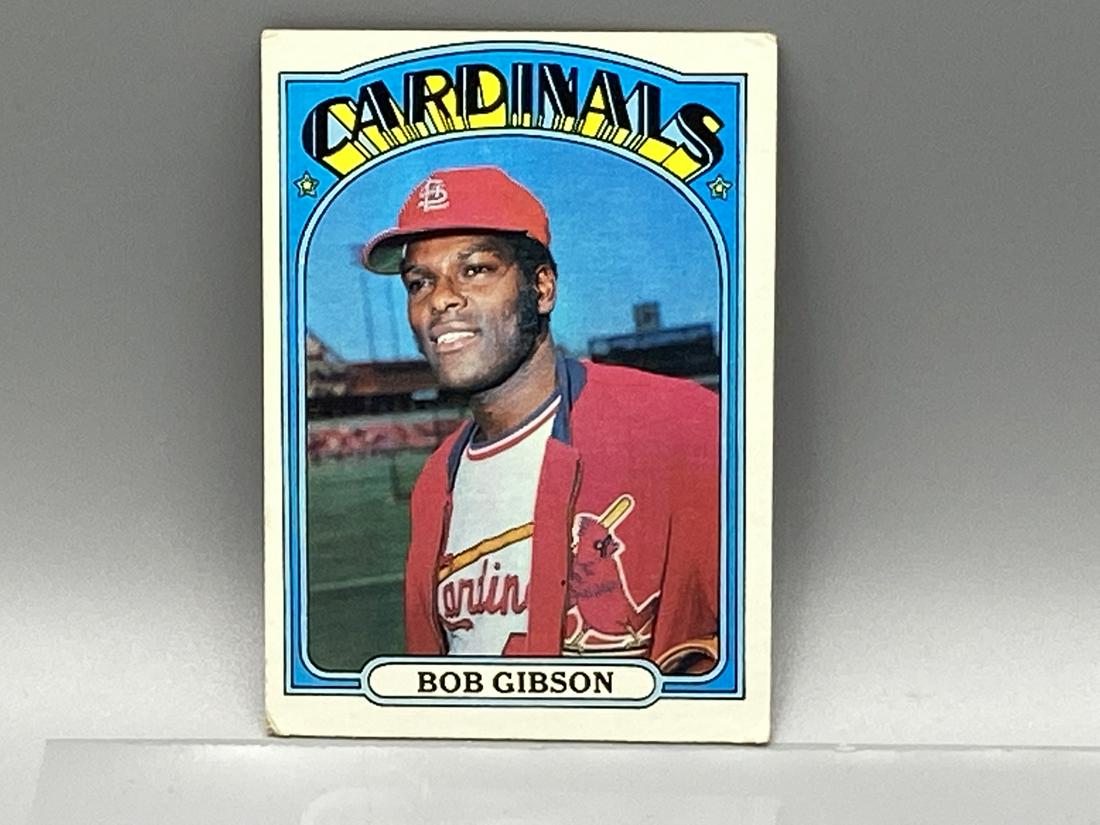 1972 Topps Bob Gibson #130 HOF (1 of 2)