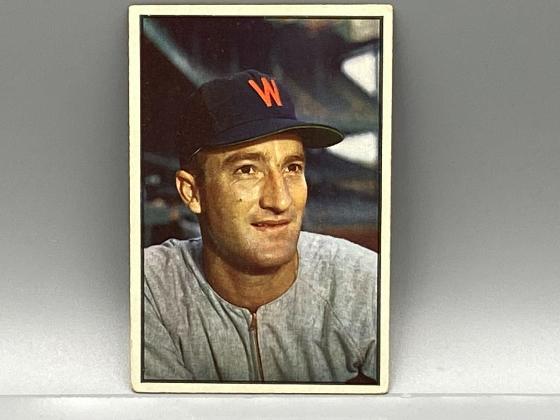 1953 Bowman Color Bob Porterfield #22 (1 of 2)