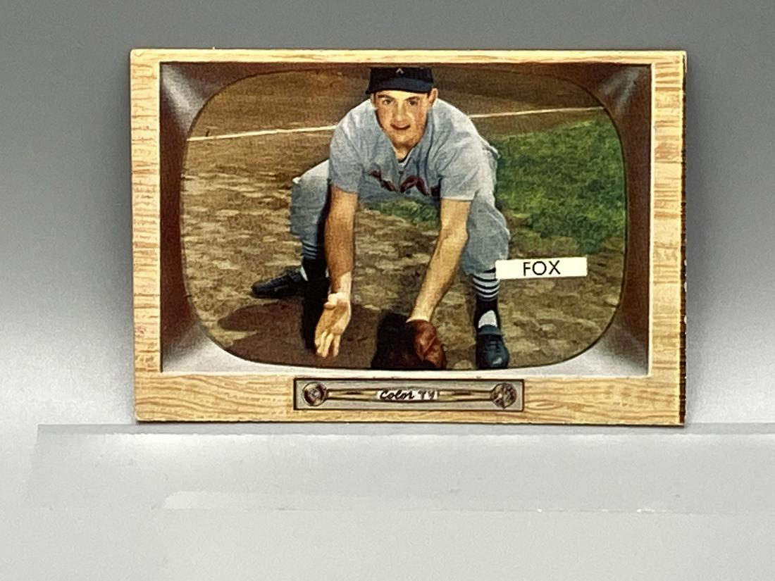 1955 Bowman Nellie Fox #33 HOF (1 of 2)