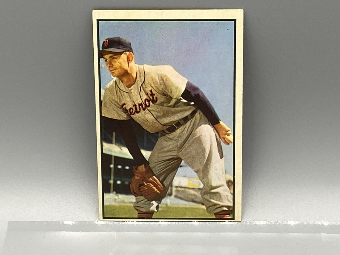 1953 Bowman Color Ted Gray #72 (1 of 2)