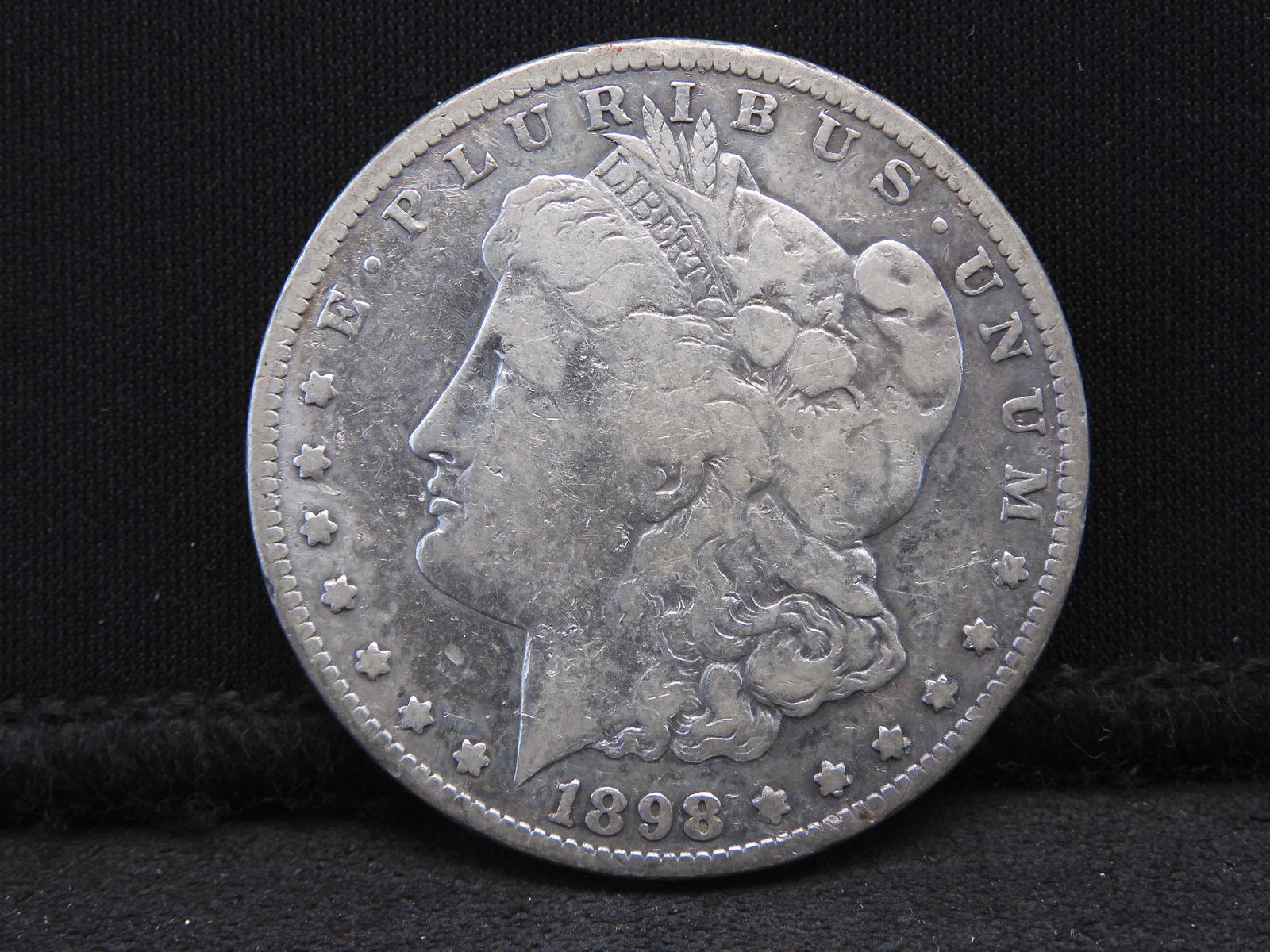 1898-S Morgan Silver Dollar - Nice Details (1 of 2)