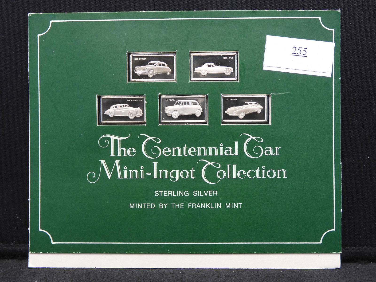 The Centennial Car Mini-Ingot Collection - Franklin (1 of 4)