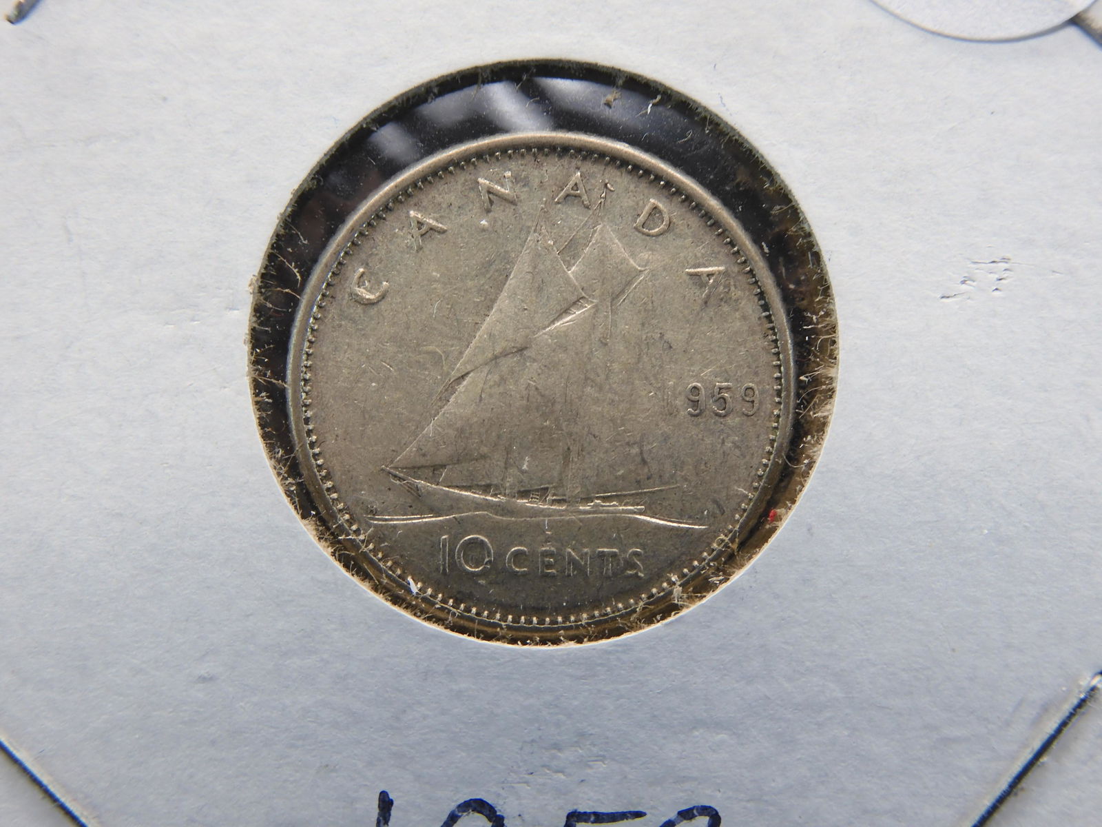 1959 Canada Silver 10c. (1 of 3)