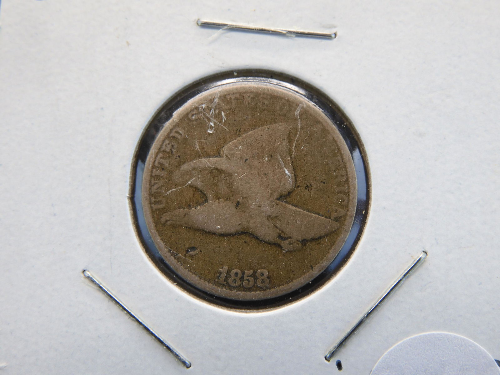 1858 Flying Eagle 1c. (1 of 3)