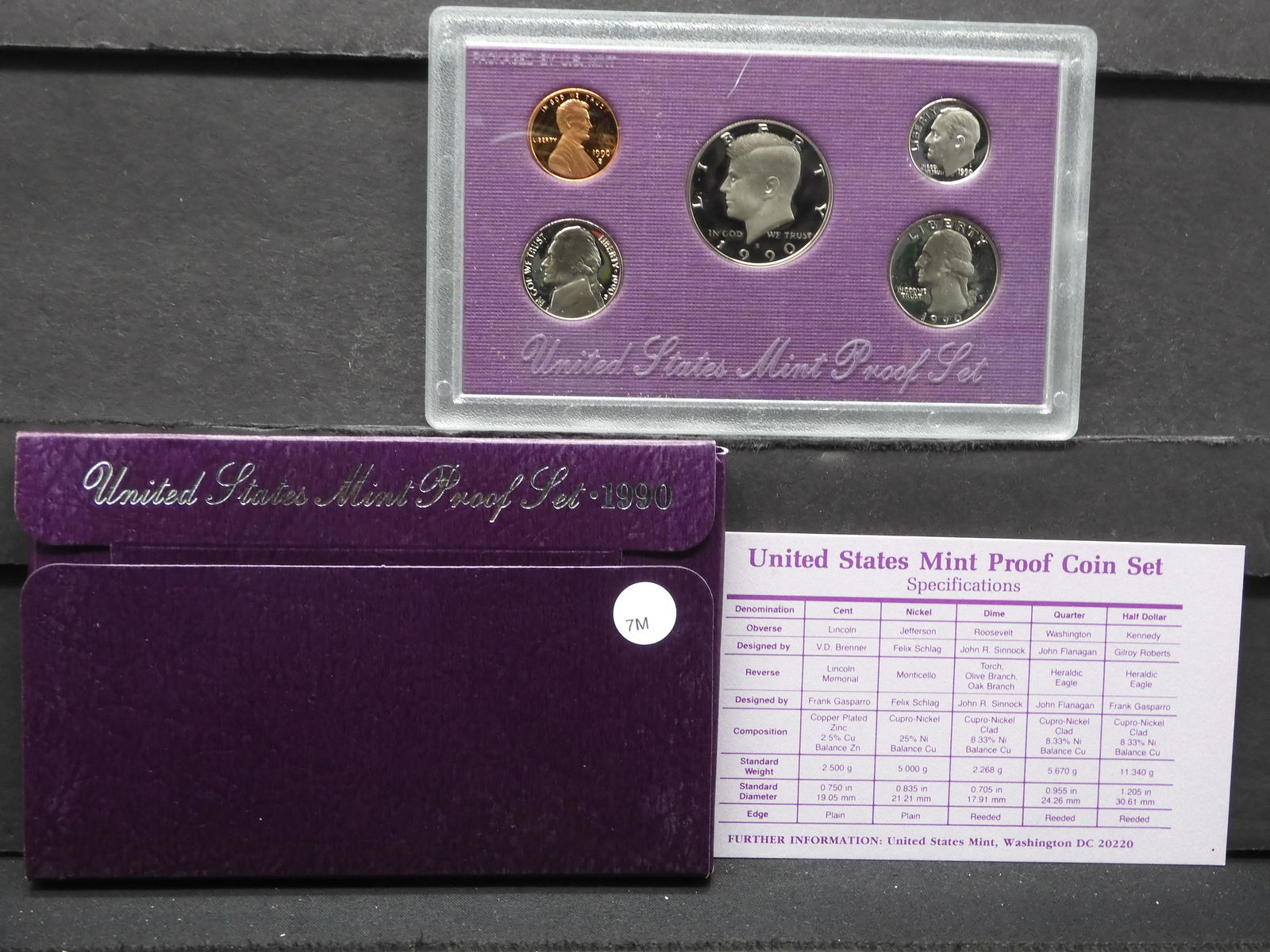 1990-S US Mint Proof Set (1 of 4)