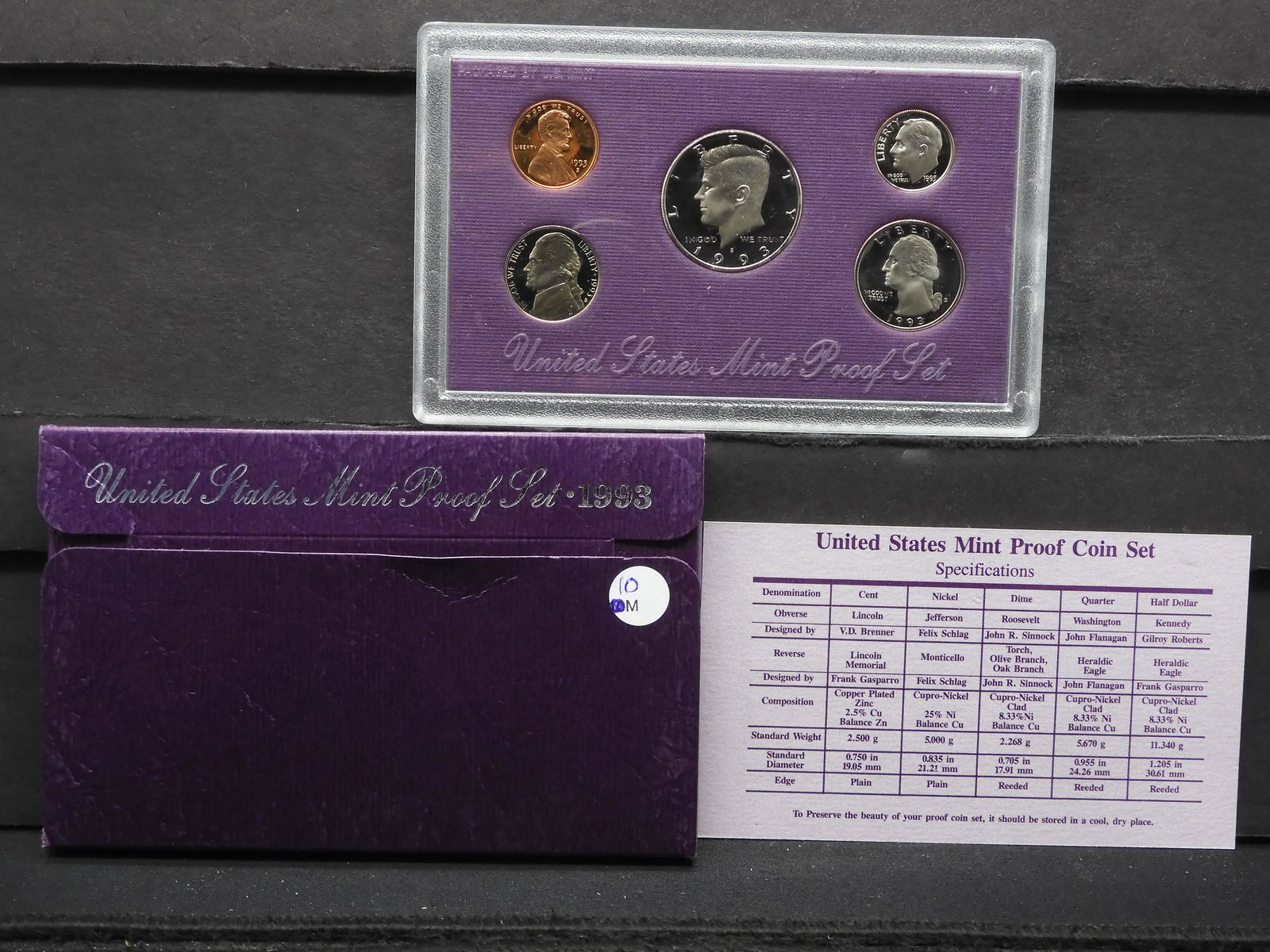 1993-S US Mint Proof Set (1 of 4)