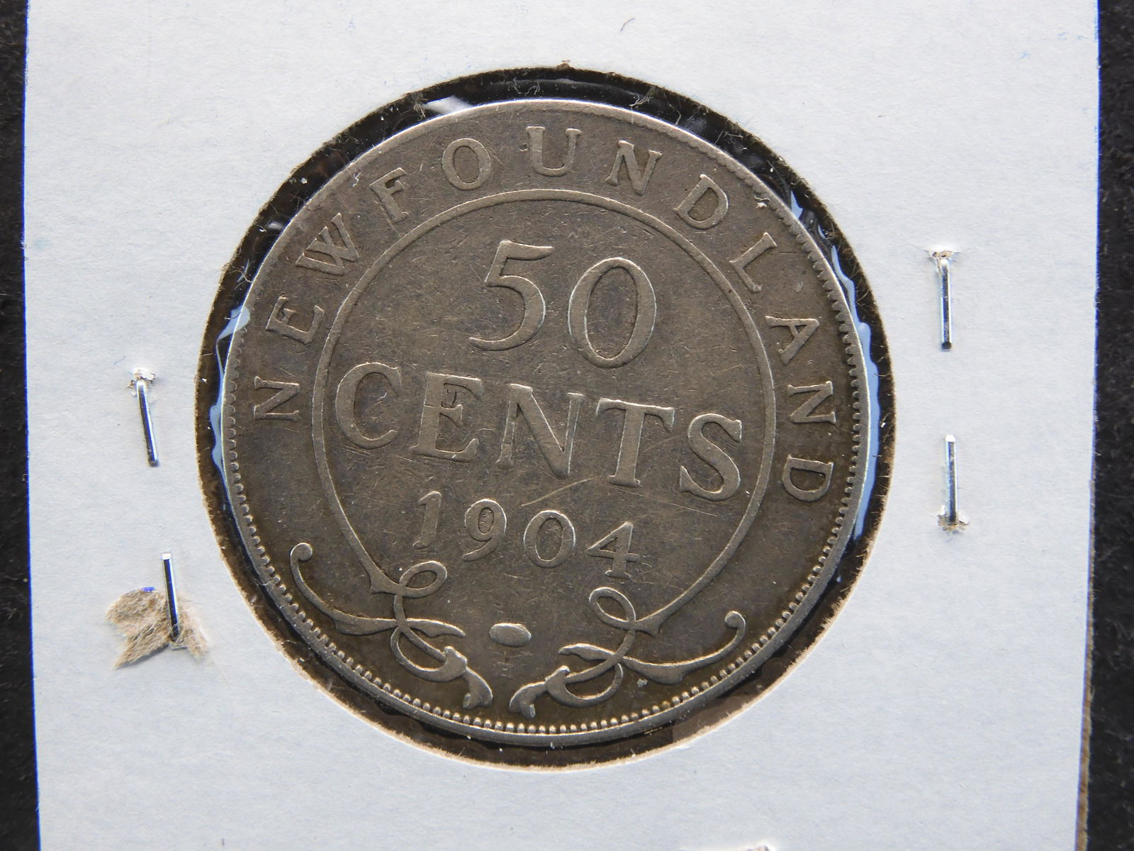 1904 Newfoundland 92.5% Silver 50c. (1 of 3)